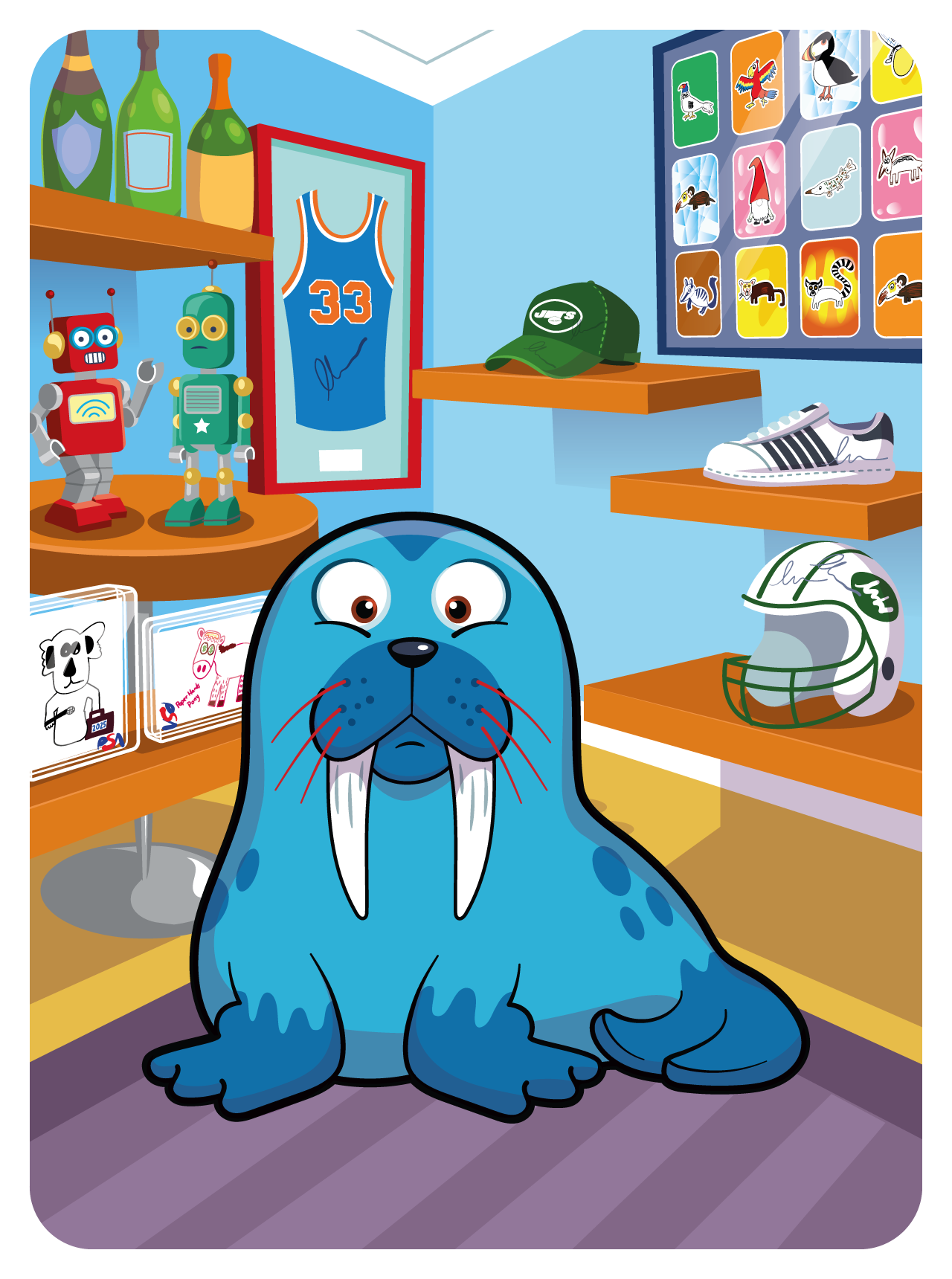 Gary Vaynerchuk - VeeFriends Series 2 - Woke Walrus #43069 - NFT # 43069