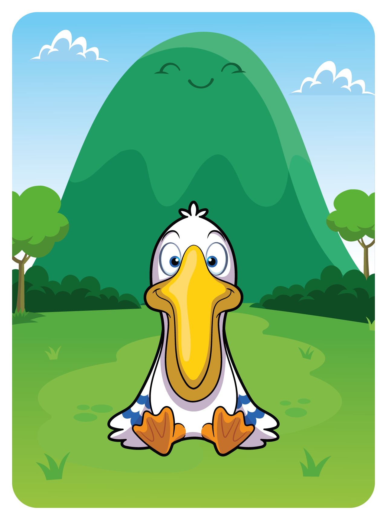 Peaceful Pelican #43106