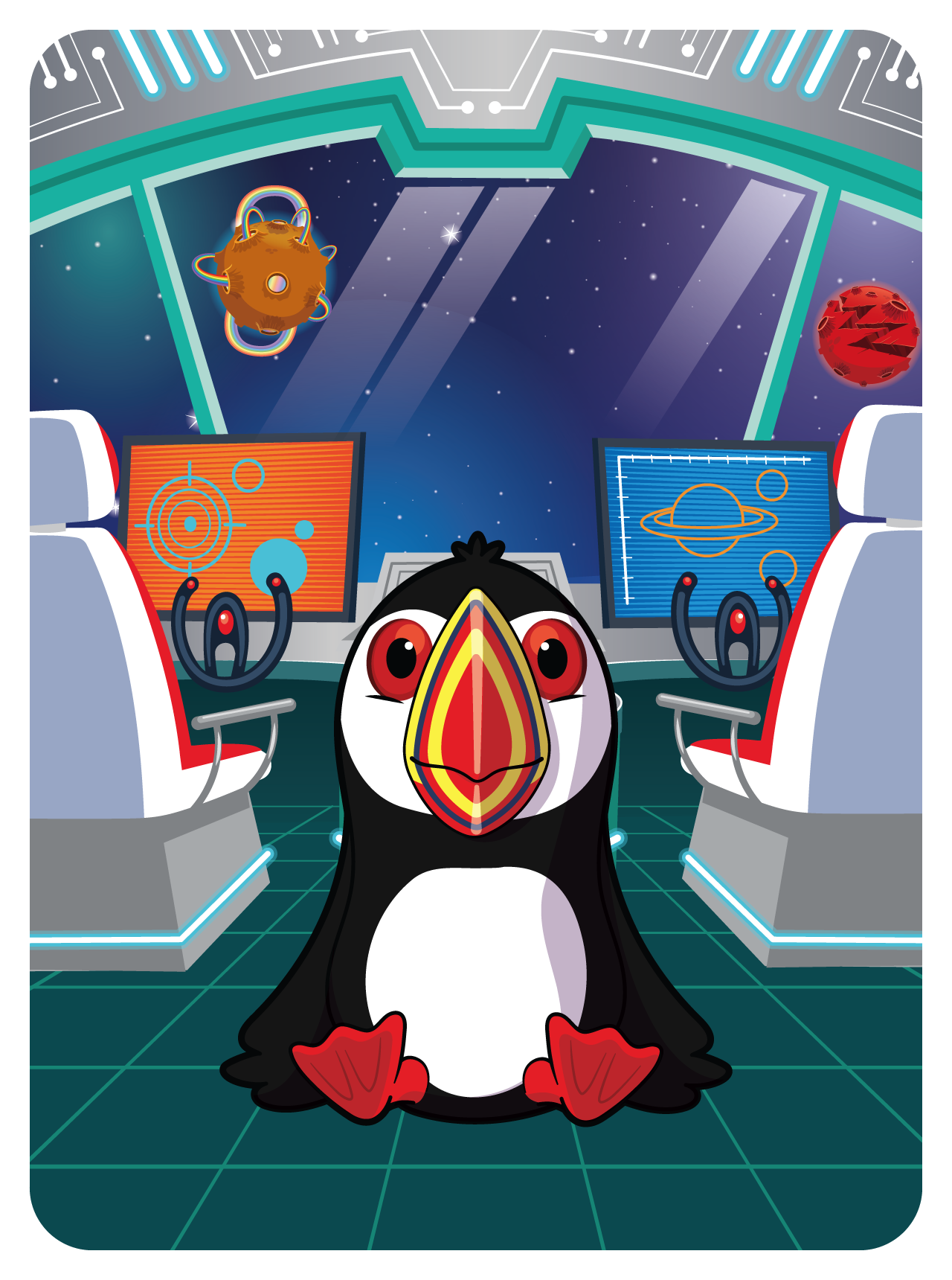 Gary Vaynerchuk - VeeFriends Series 2 - Productive Puffin #43111 - NFT # 43111