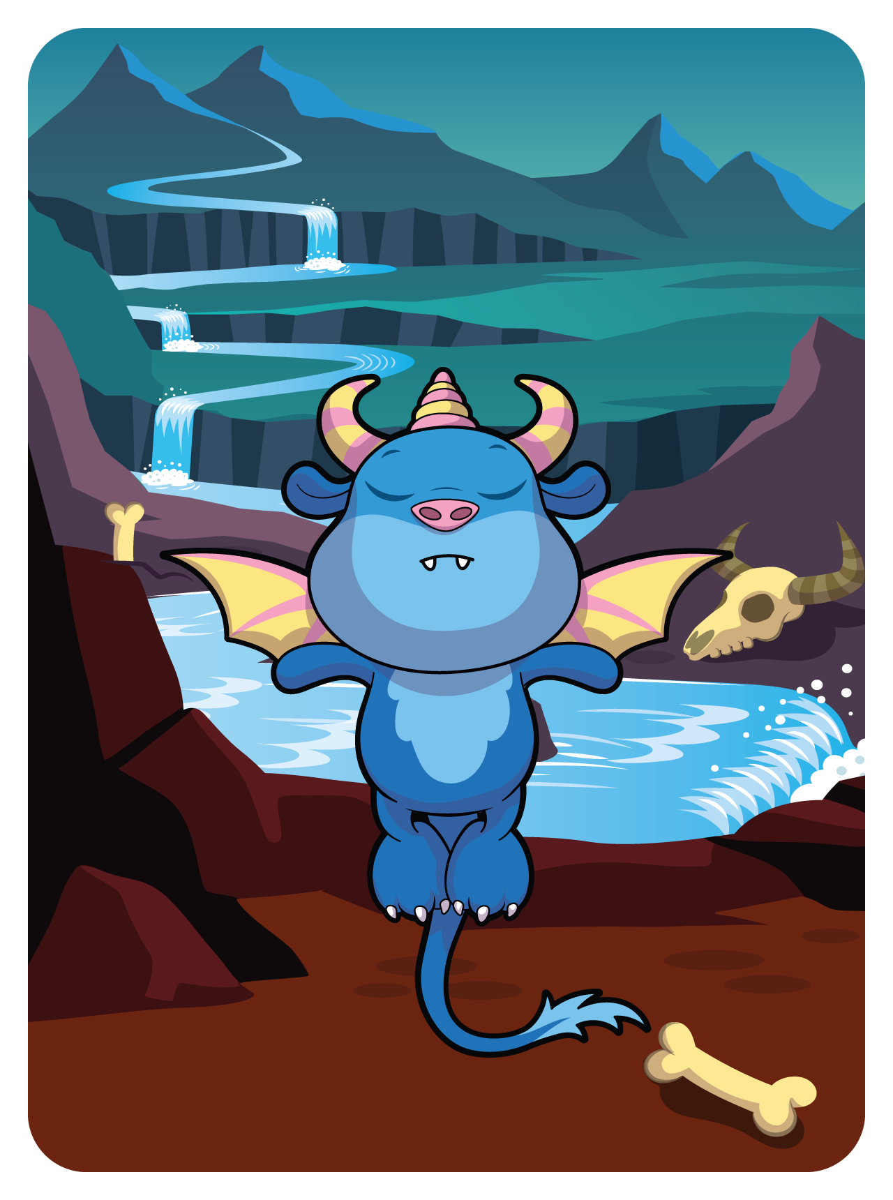 Gary Vaynerchuk - VeeFriends Series 2 - Thoughtful Three Horned Harpik #43208 - NFT # 43208