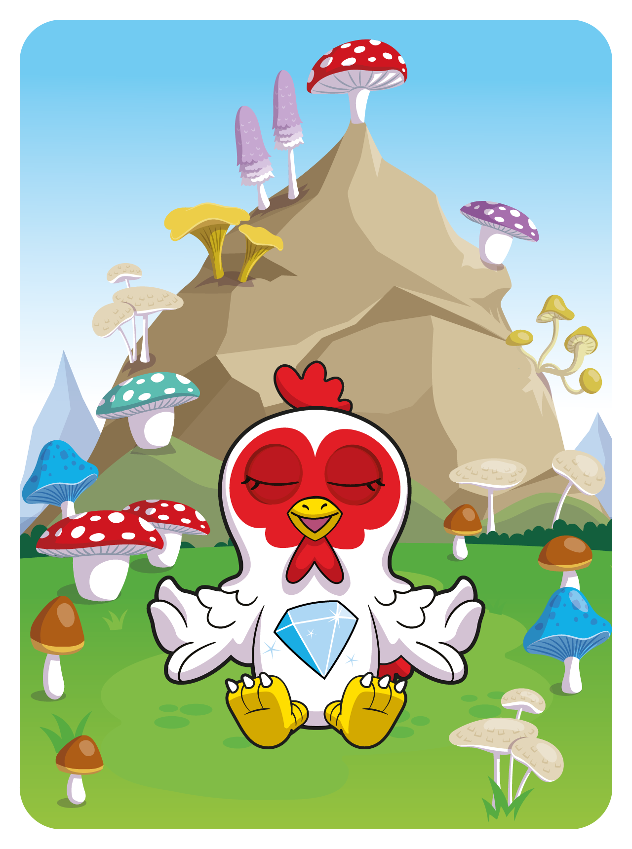 Gary Vaynerchuk - VeeFriends Series 2 - "Diamond Hands" Hen #43269 - NFT # 43269