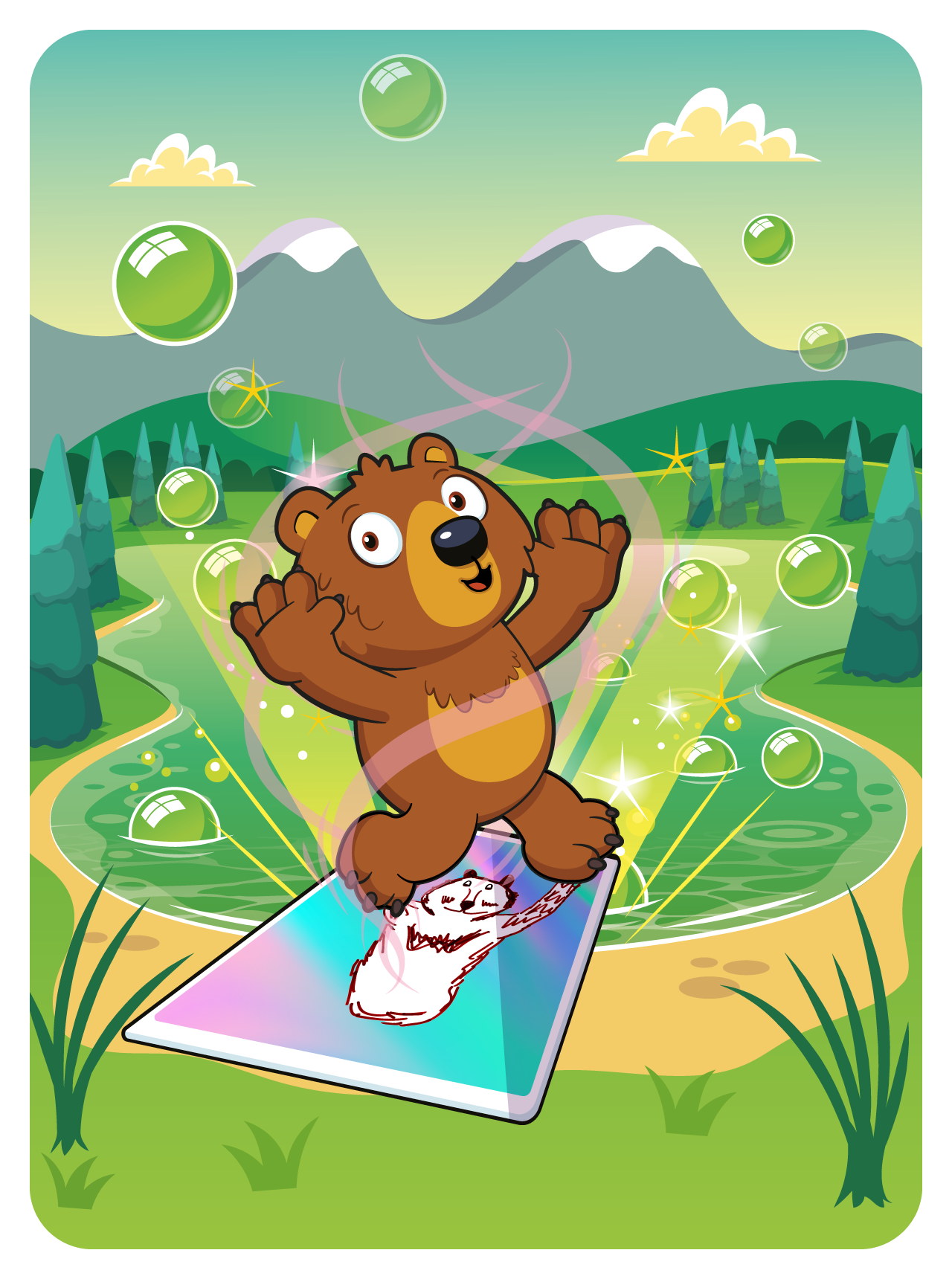 Gary Vaynerchuk - VeeFriends Series 2 - Gracious Grizzly Bear #4332 - NFT # 4332