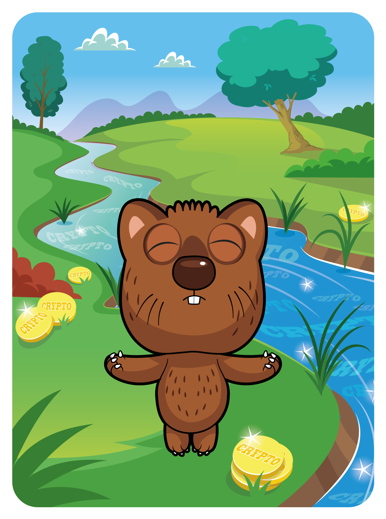 Gary Vaynerchuk - VeeFriends Series 2 - Hard-Working Wombat #43365 - NFT # 43365