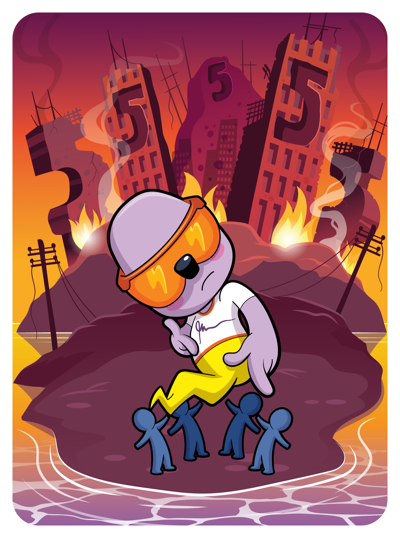 Gary Vaynerchuk - VeeFriends Series 2 - When You Live For Their Validation You Aren't Living #43402 - NFT # 43402