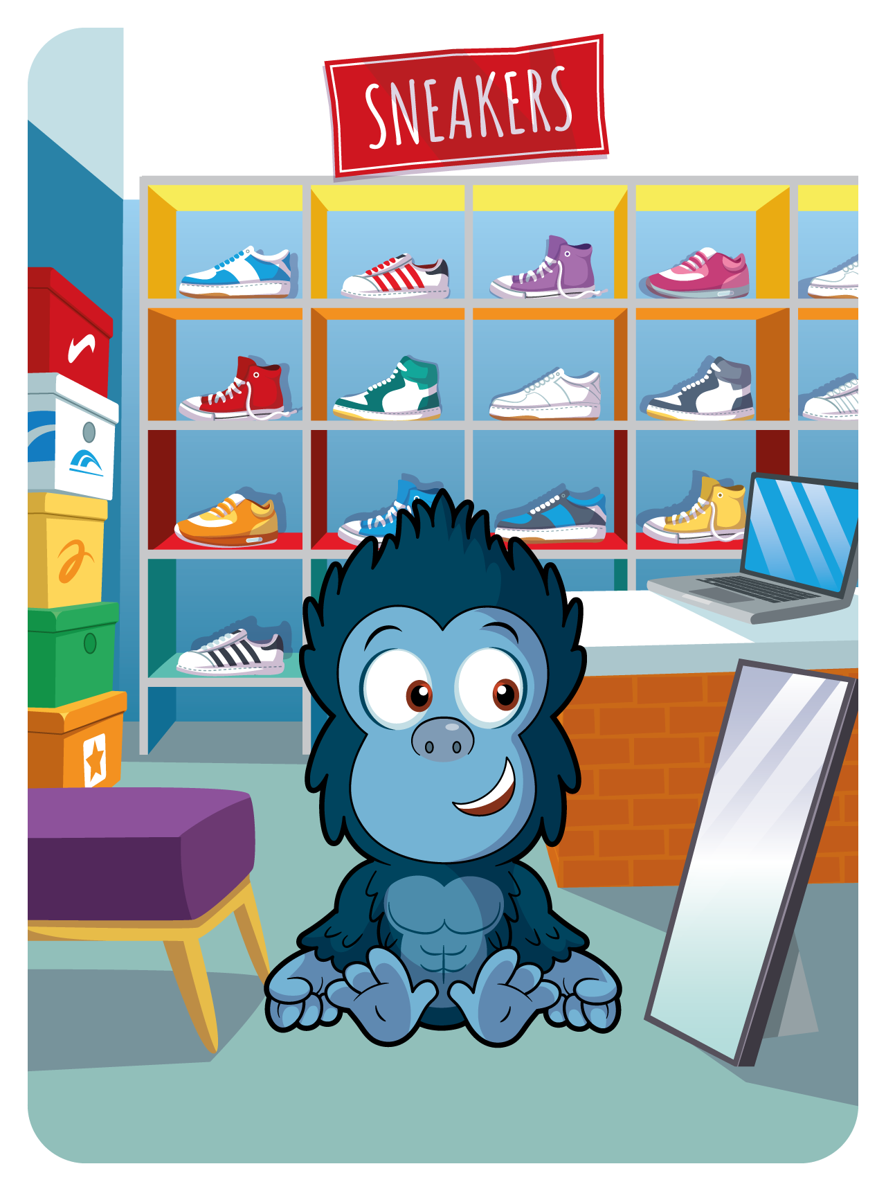 Gratitude Gorilla #43439