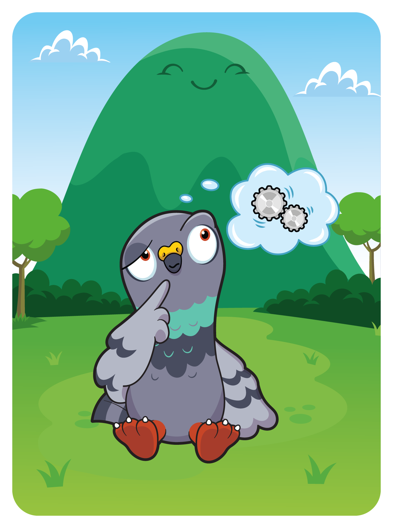 Gary Vaynerchuk - VeeFriends Series 2 - Perspective Pigeon #43446 - NFT # 43446