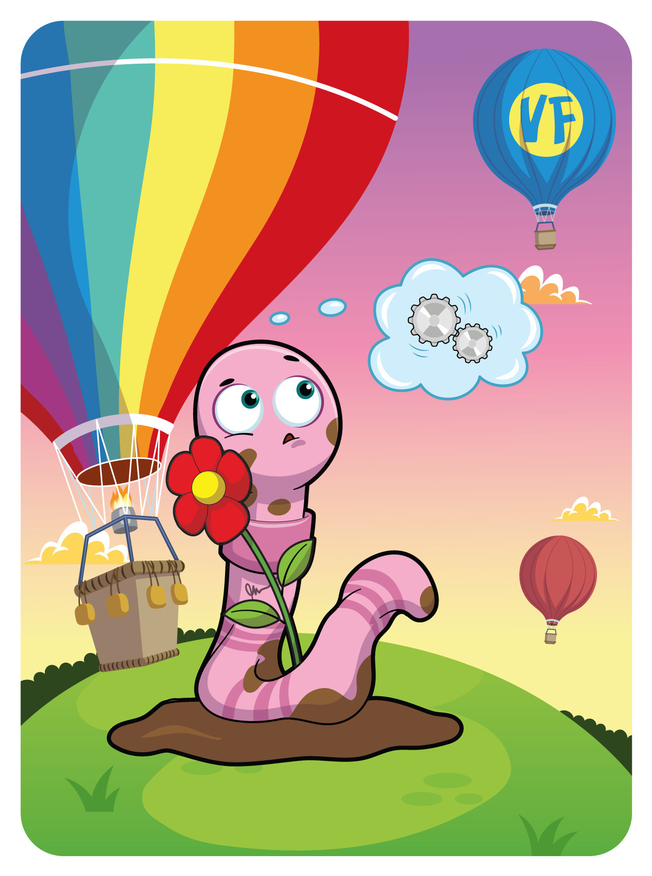 Gary Vaynerchuk - VeeFriends Series 2 - Tough To Beat A Worm From The Dirt! #43453 - NFT # 43453