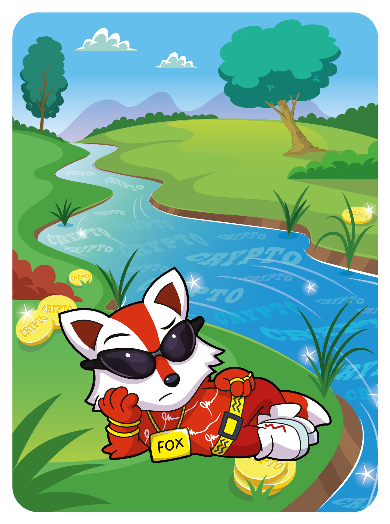 Gary Vaynerchuk - VeeFriends Series 2 - Flex'n Fox #43491 - NFT # 43491