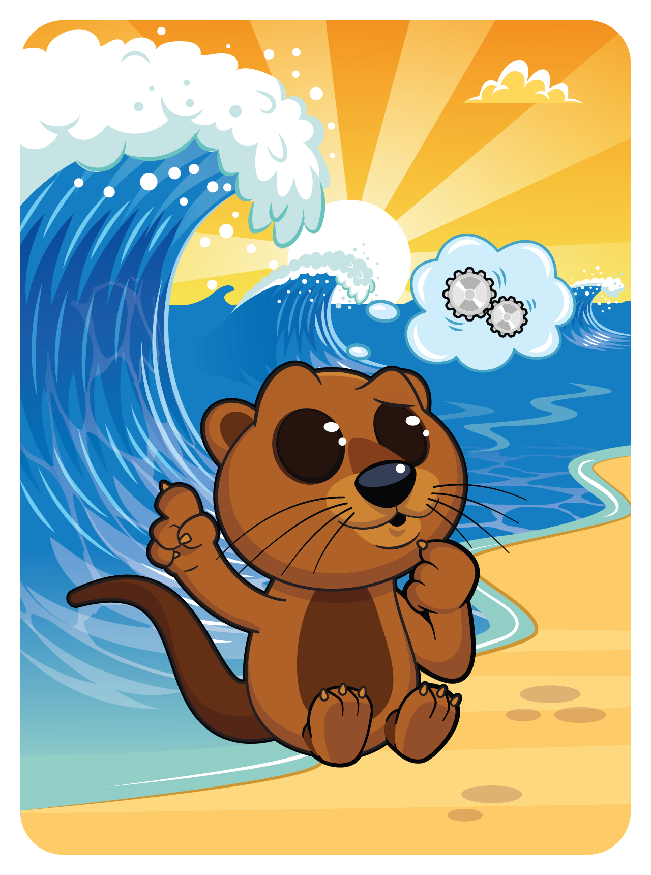 Gary Vaynerchuk - VeeFriends Series 2 - Optimistic Otter #43516 - NFT # 43516