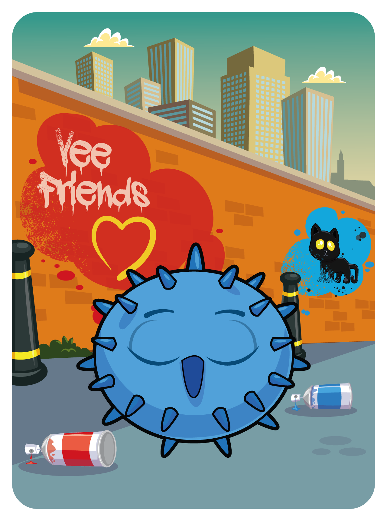 Gary Vaynerchuk - VeeFriends Series 2 - Unwavering Urchin #43709 - NFT # 43709