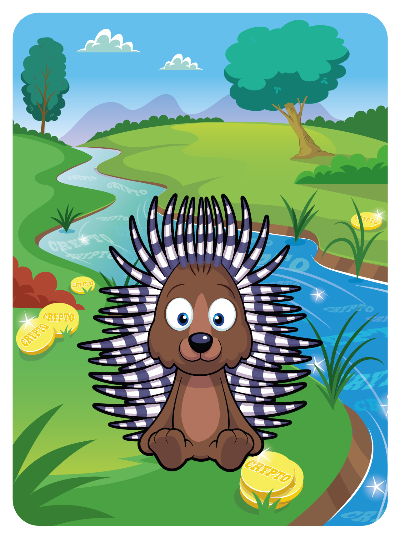 Gary Vaynerchuk - VeeFriends Series 2 - Positive Porcupine #43734 - NFT # 43734