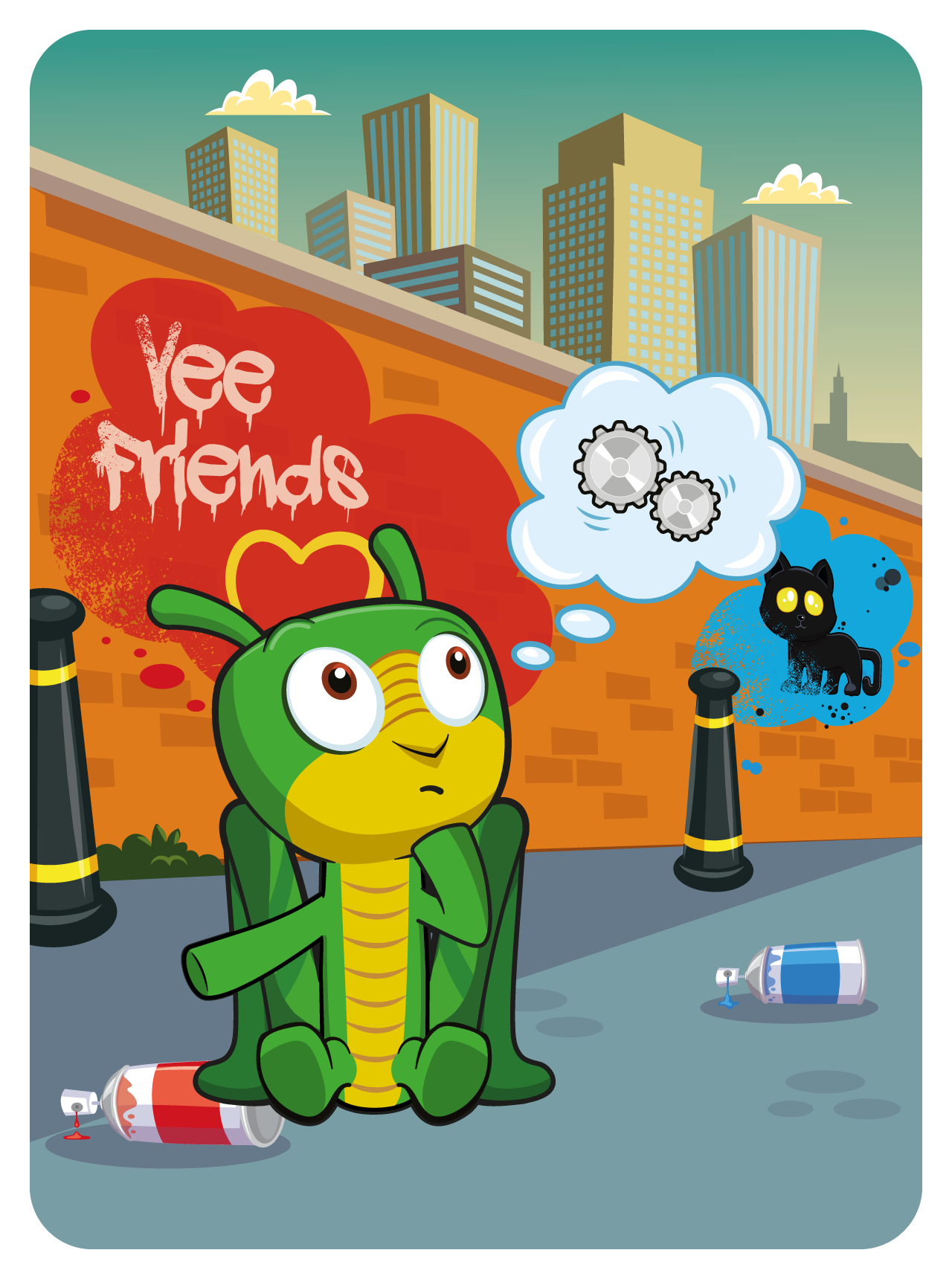 Gary Vaynerchuk - VeeFriends Series 2 - Gracious Grasshopper #43745 - NFT # 43745