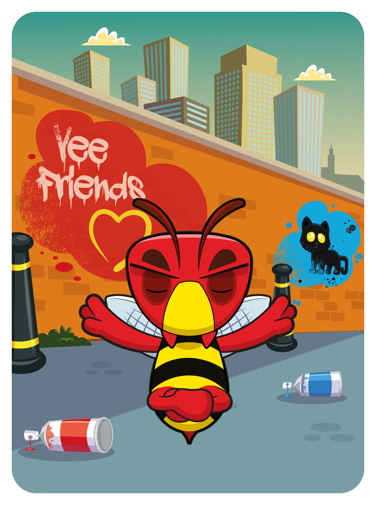 Gary Vaynerchuk - VeeFriends Series 2 - "Hot Shit" Hornet #43763 - NFT # 43763