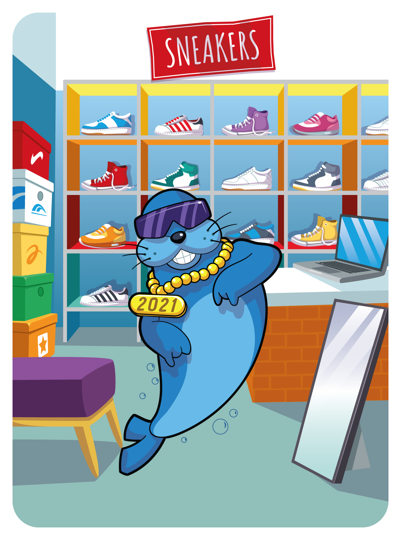 Gary Vaynerchuk - VeeFriends Series 2 - Swaggy Sea Lion #43881 - NFT # 43881