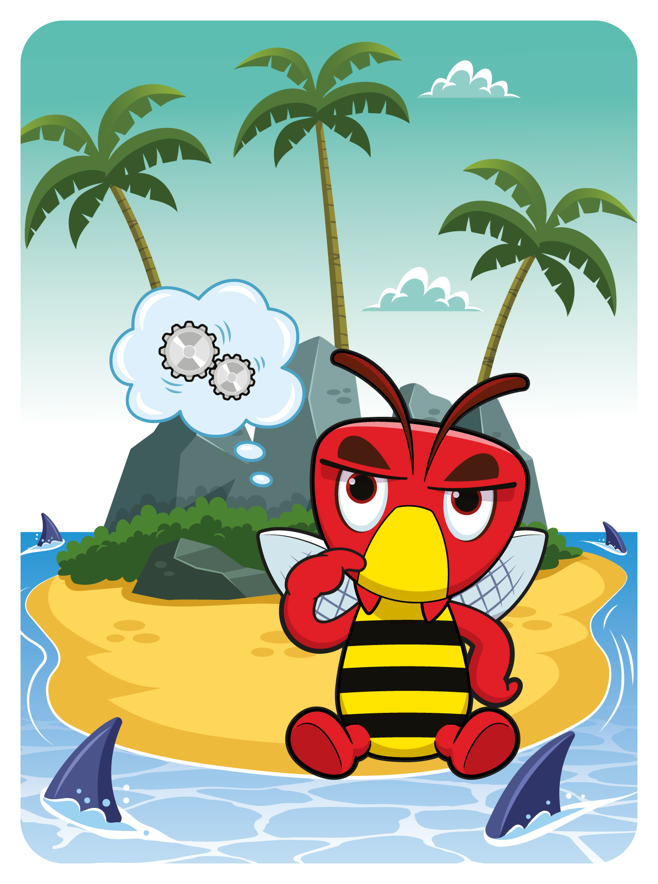 Gary Vaynerchuk - VeeFriends Series 2 - "Hot Shit" Hornet #43967 - NFT # 43967