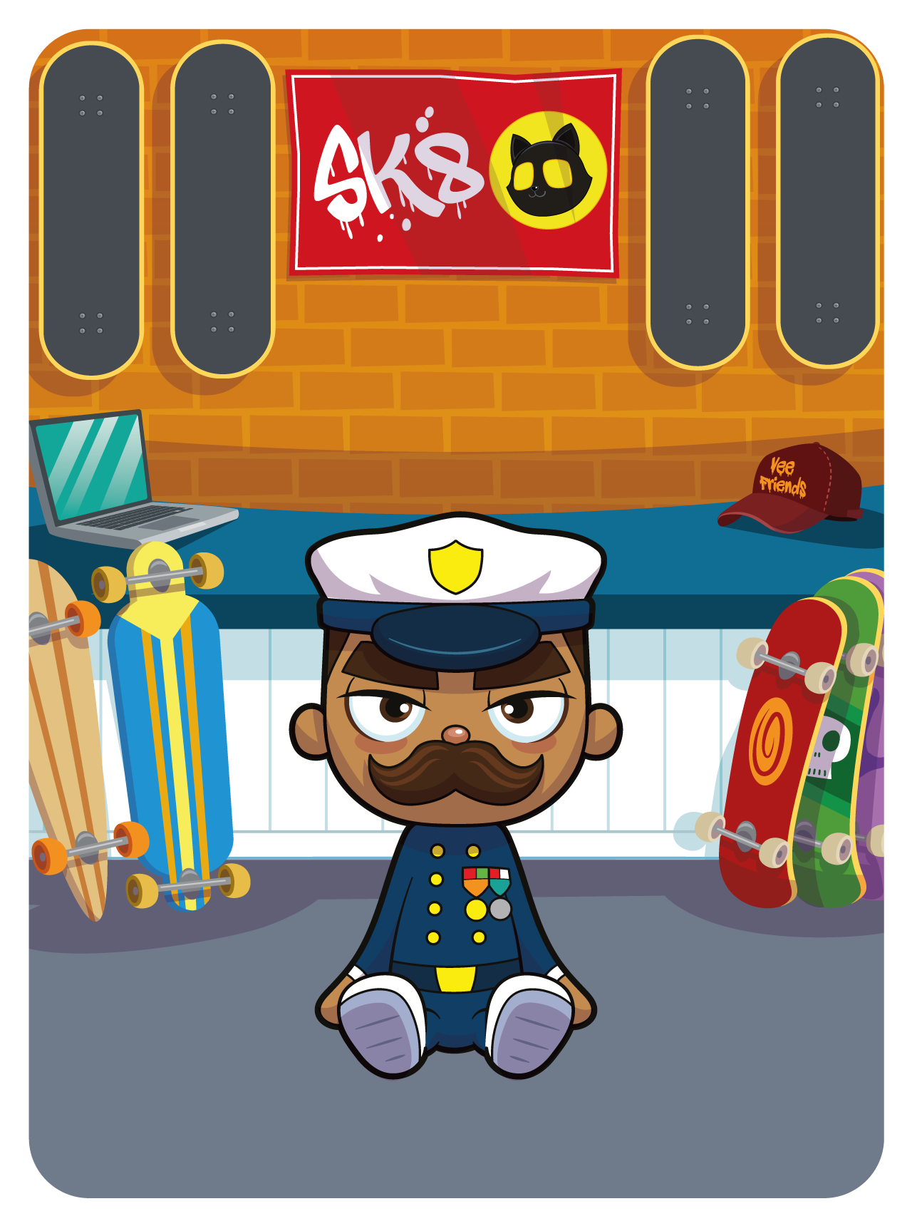 Gary Vaynerchuk - VeeFriends Series 2 - Arbitraging Admiral #43987 - NFT # 43987