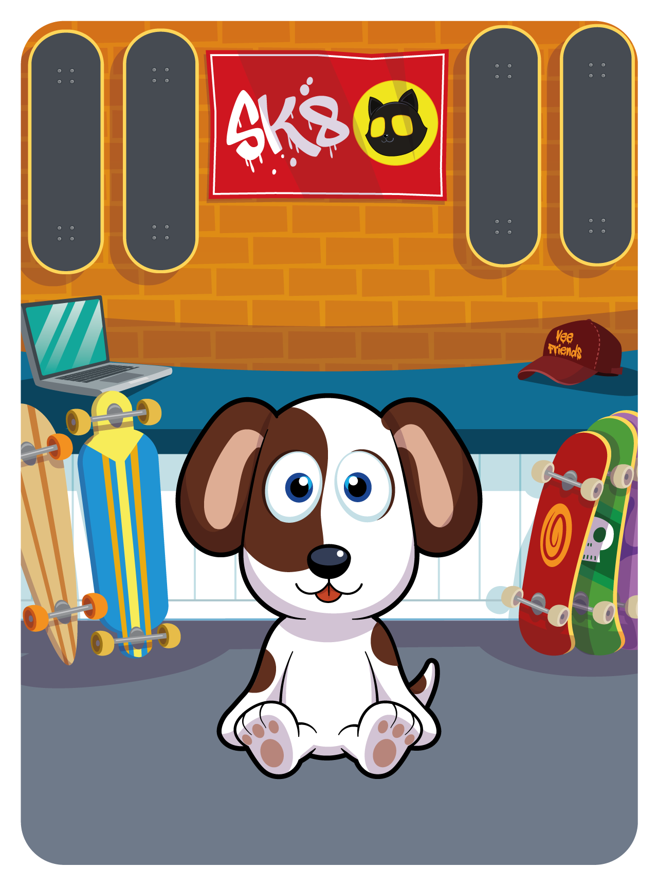 Gary Vaynerchuk - VeeFriends Series 2 - Dialed In Dog #44037 - NFT # 44037