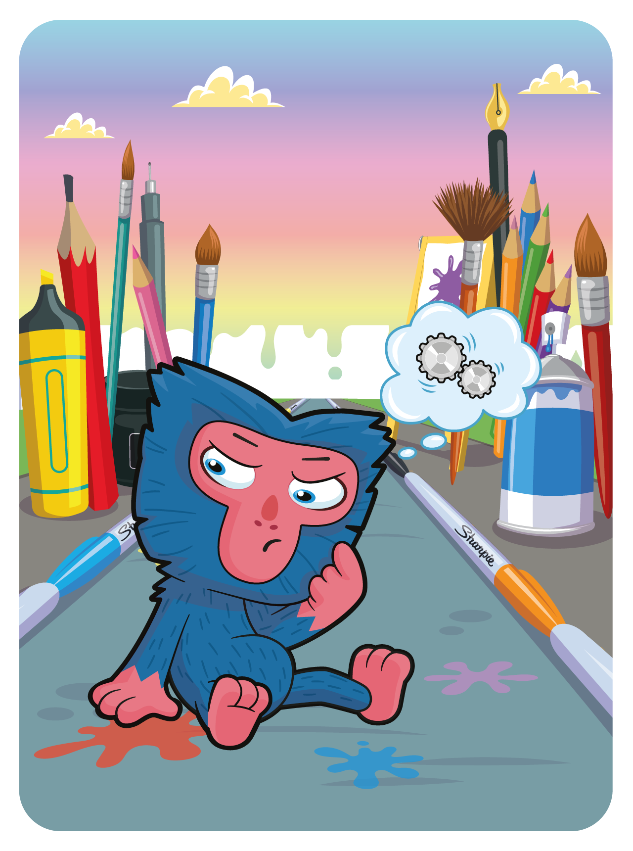 Gary Vaynerchuk - VeeFriends Series 2 - Bombastic Baboon #44062 - NFT # 44062