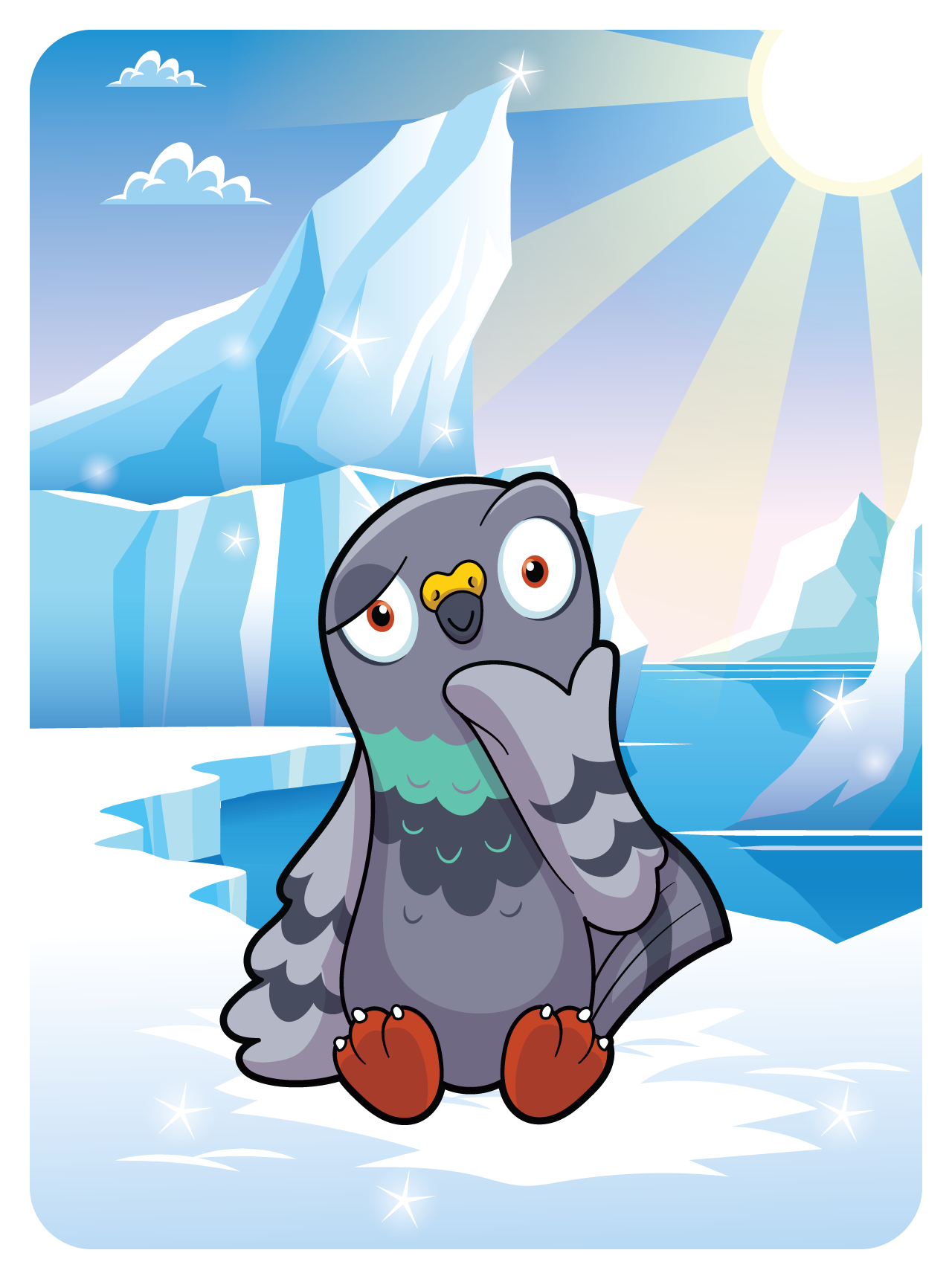 Gary Vaynerchuk - VeeFriends Series 2 - Perspective Pigeon #44090 - NFT # 44090