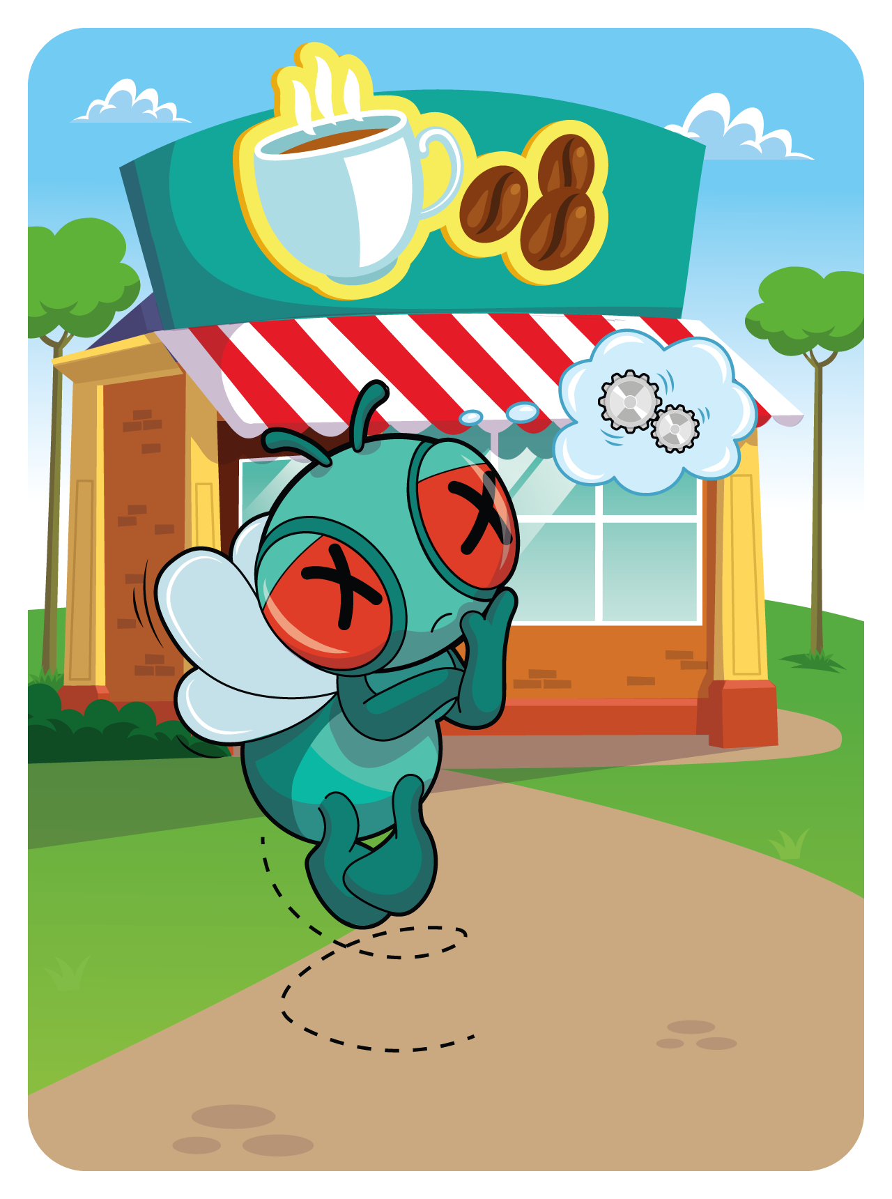 Gary Vaynerchuk - VeeFriends Series 2 - "You're Gonna Die" Fly #44123 - NFT # 44123