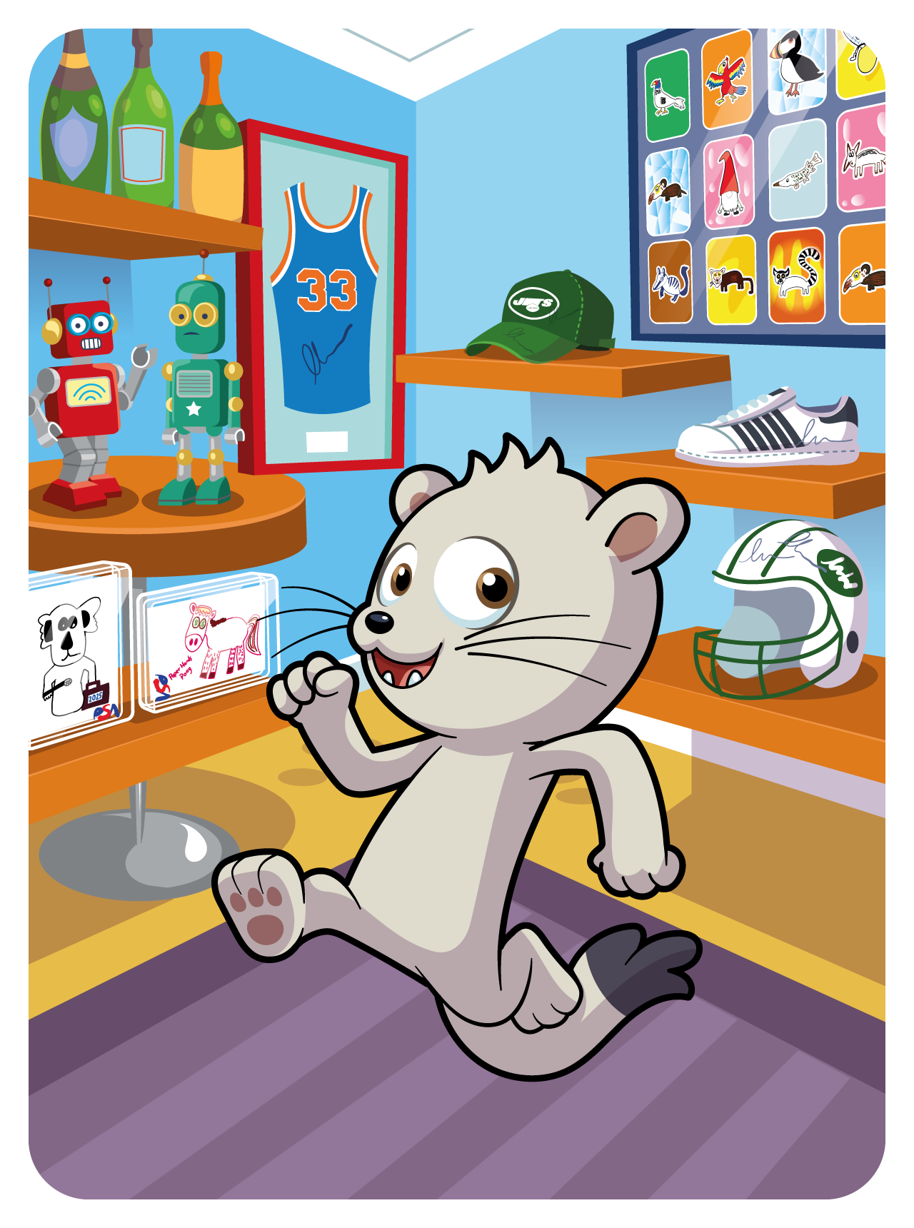 Gary Vaynerchuk - VeeFriends Series 2 - Earnest Ermine #44124 - NFT # 44124