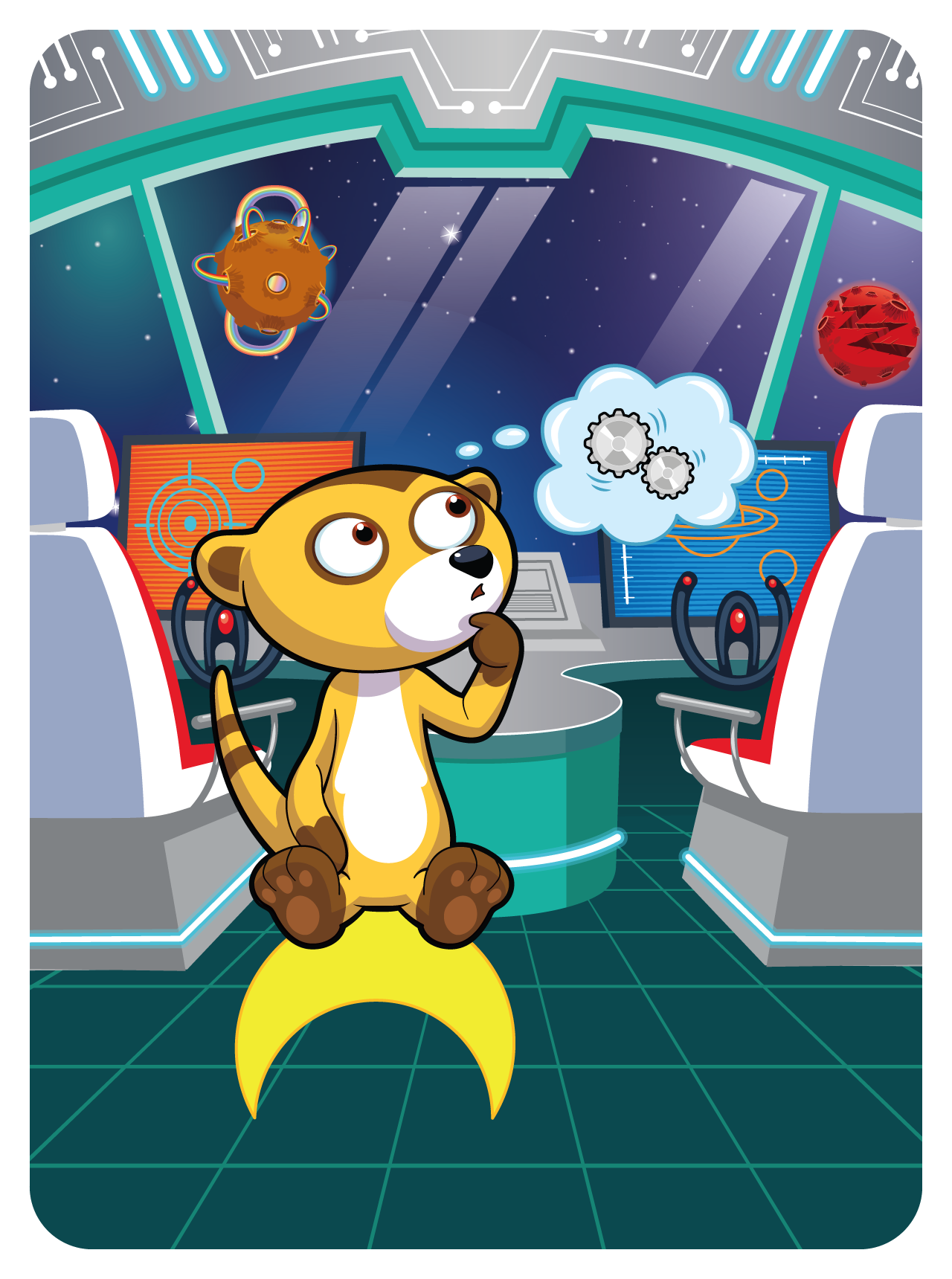 Gary Vaynerchuk - VeeFriends Series 2 - To The Moon Meerkat #44138 - NFT # 44138