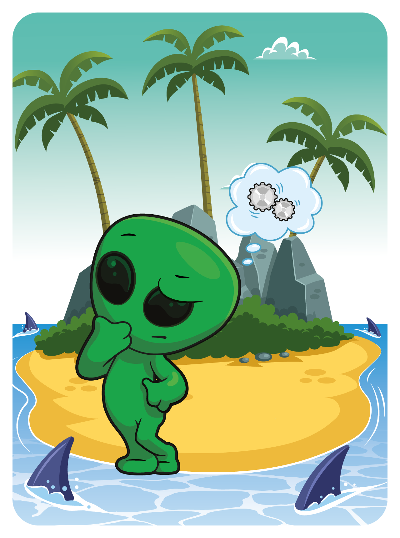 Gary Vaynerchuk - VeeFriends Series 2 - Adaptable Alien #44165 - NFT # 44165