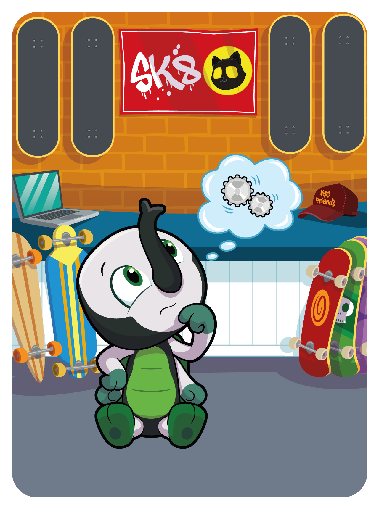 Gary Vaynerchuk - VeeFriends Series 2 - Balanced Beetle #44363 - NFT # 44363