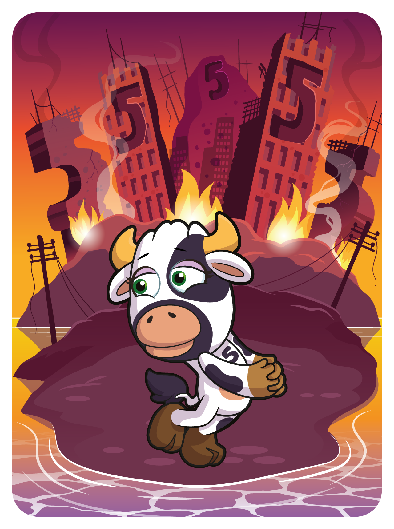 Gary Vaynerchuk - VeeFriends Series 2 - Common Sense Cow #44374 - NFT # 44374