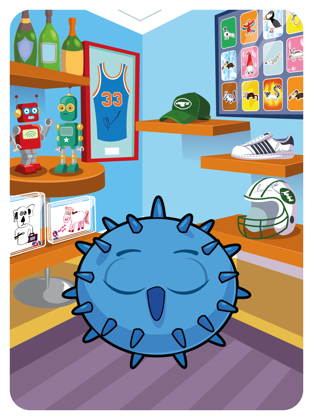 Gary Vaynerchuk - VeeFriends Series 2 - Unwavering Urchin #44583 - NFT # 44583