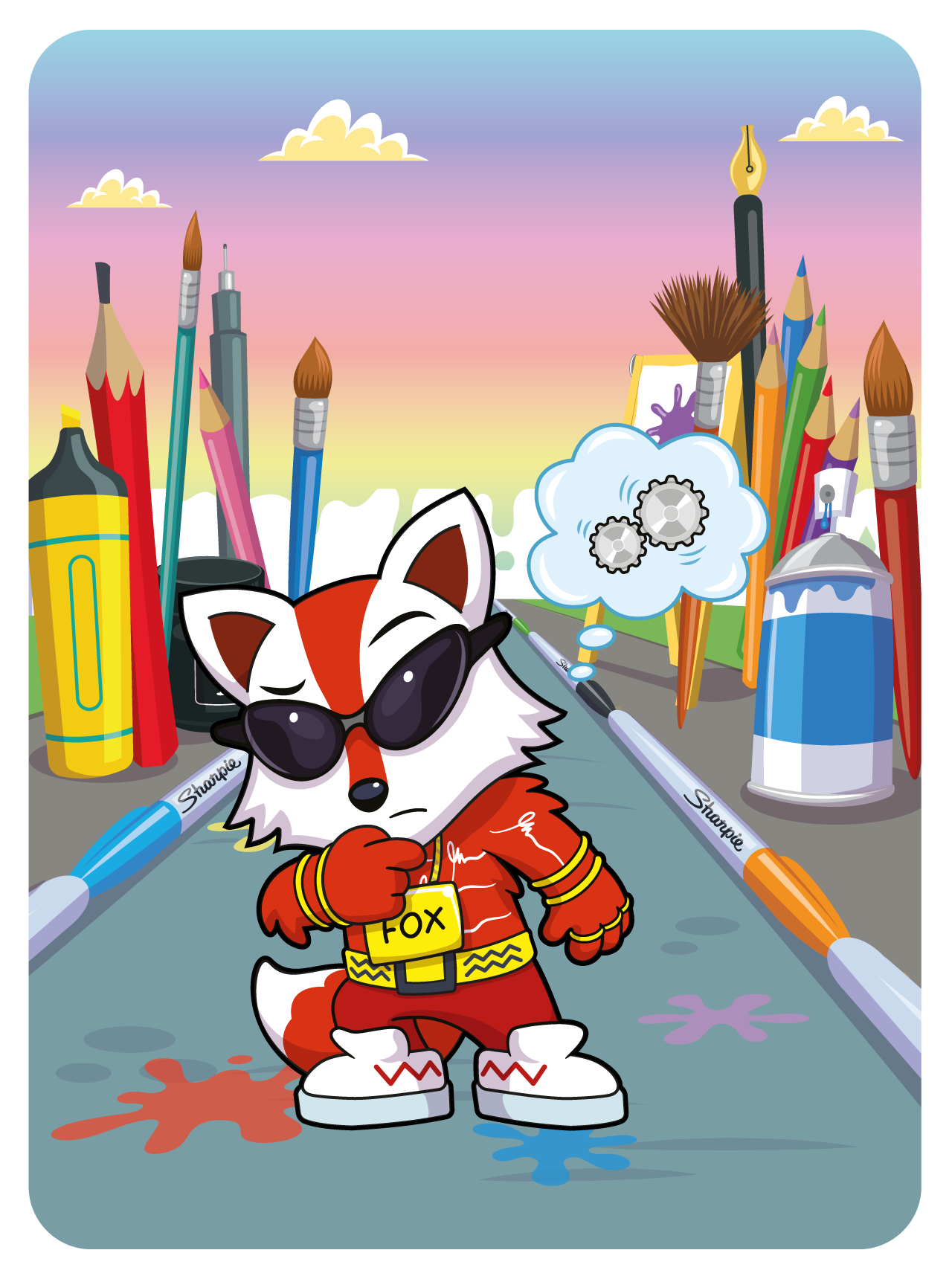 Gary Vaynerchuk - VeeFriends Series 2 - Flex'n Fox #44596 - NFT # 44596