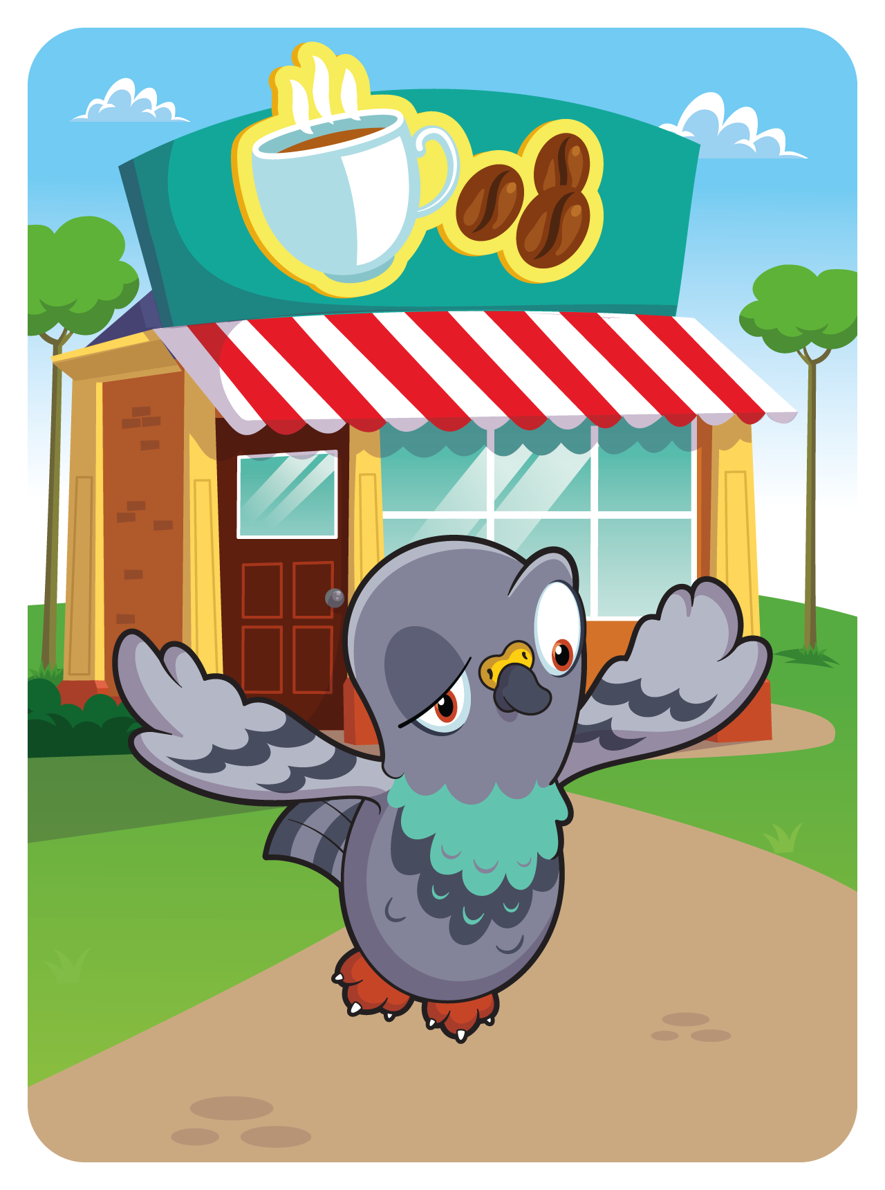 Gary Vaynerchuk - VeeFriends Series 2 - Perspective Pigeon #44609 - NFT # 44609