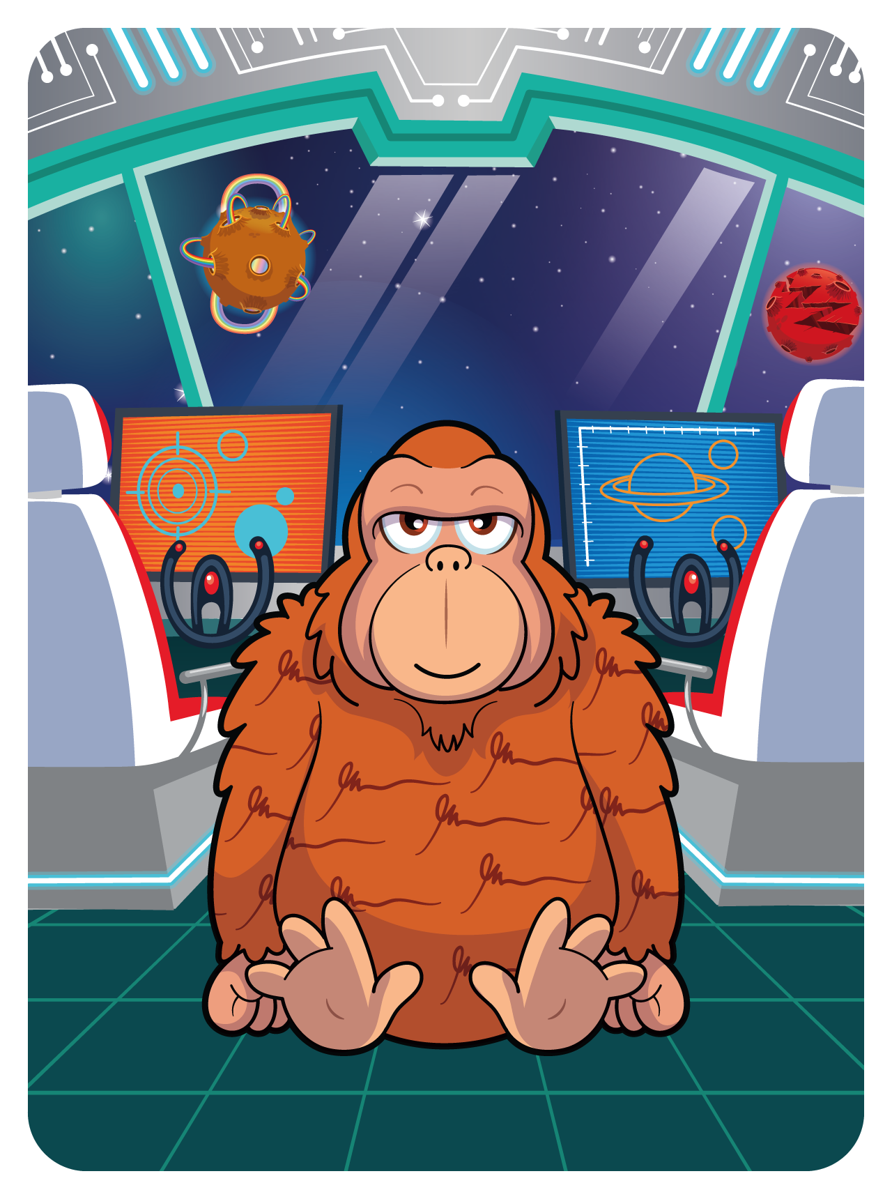 Gary Vaynerchuk - VeeFriends Series 2 - Offense Oriented Orangutan #44630 - NFT # 44630