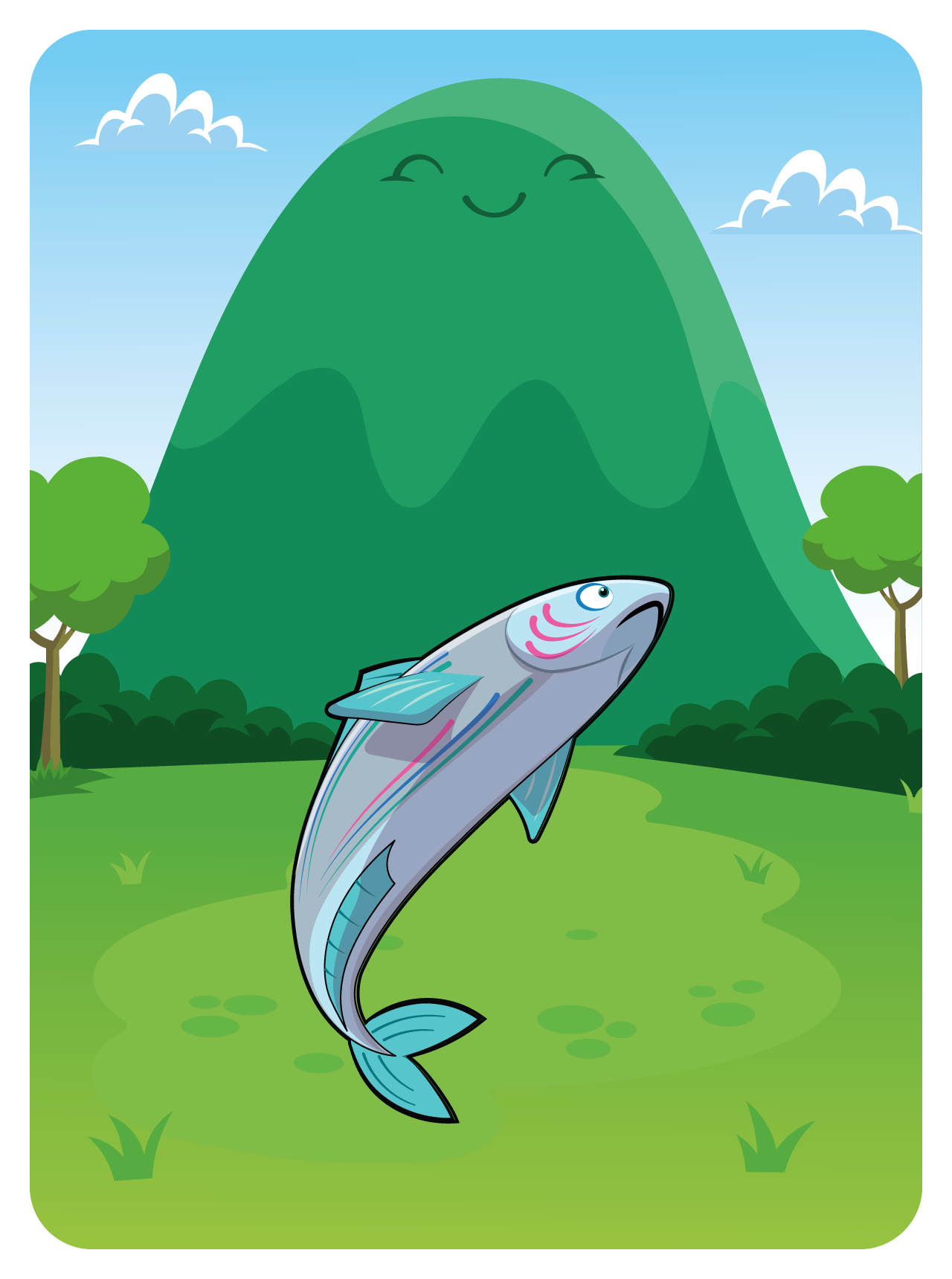 Gary Vaynerchuk - VeeFriends Series 2 - Spiffy Salmon #44697 - NFT # 44697