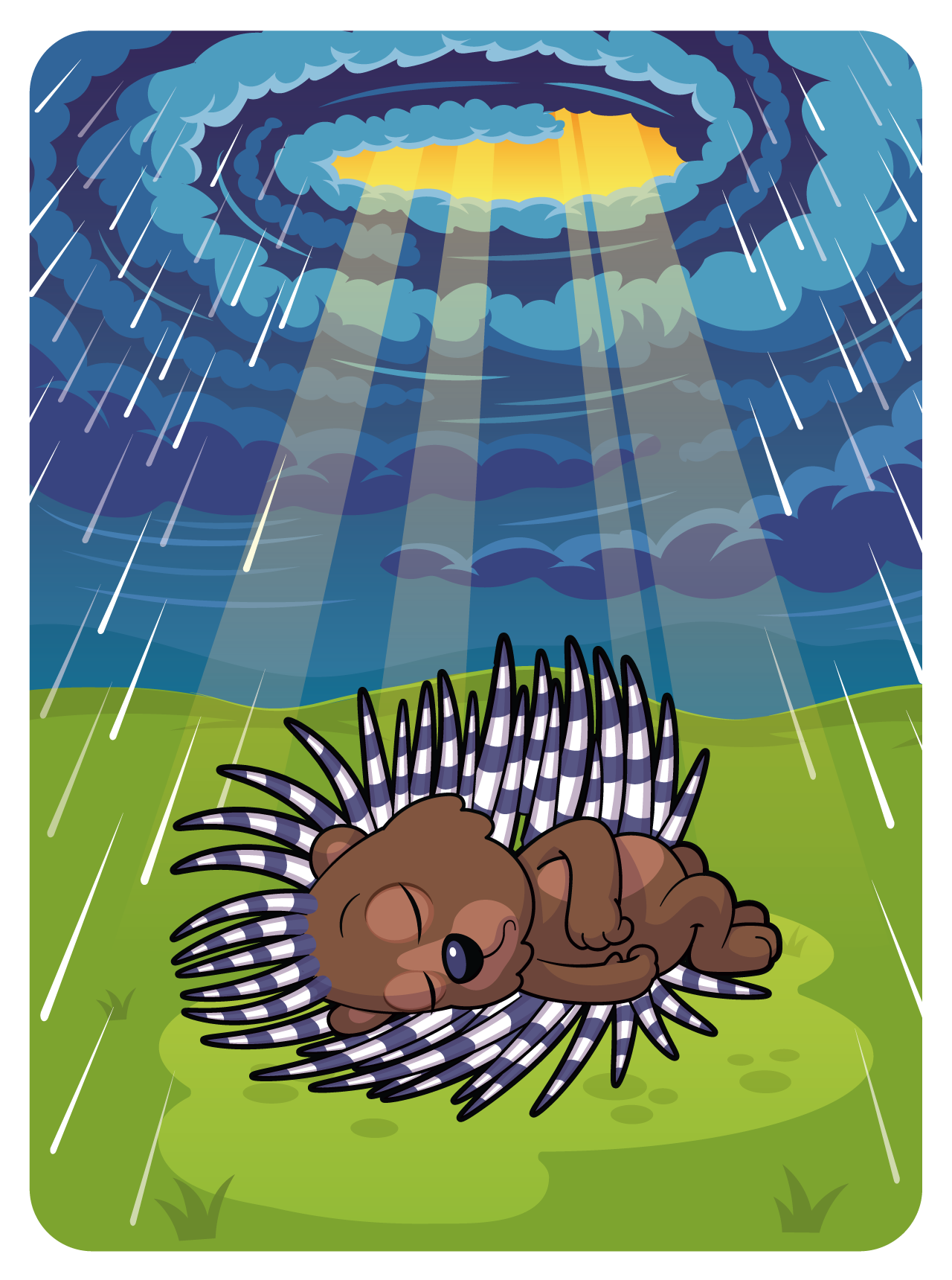 Positive Porcupine #44789