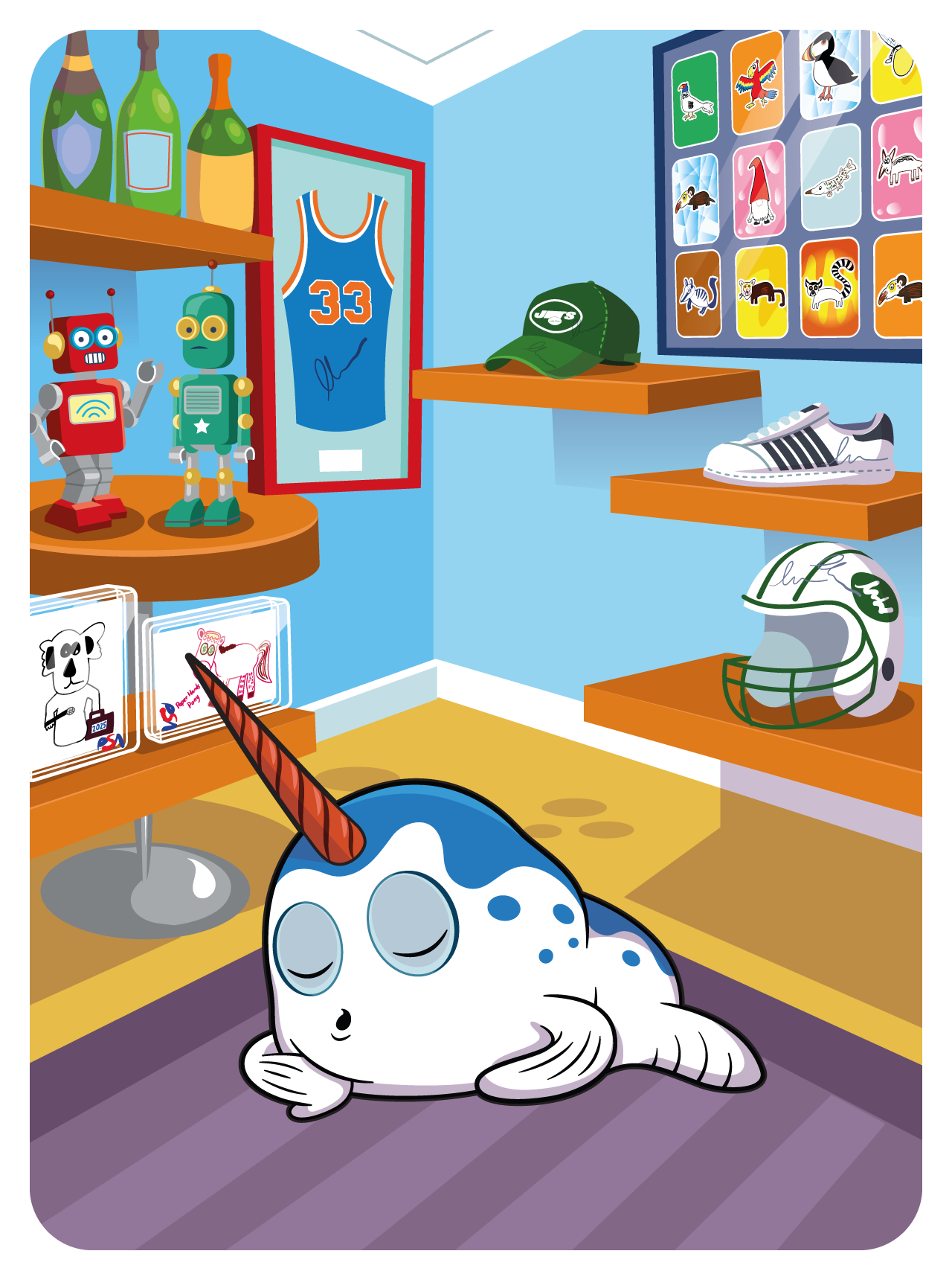 Gary Vaynerchuk - VeeFriends Series 2 - Nifty Narwhal #44793 - NFT # 44793