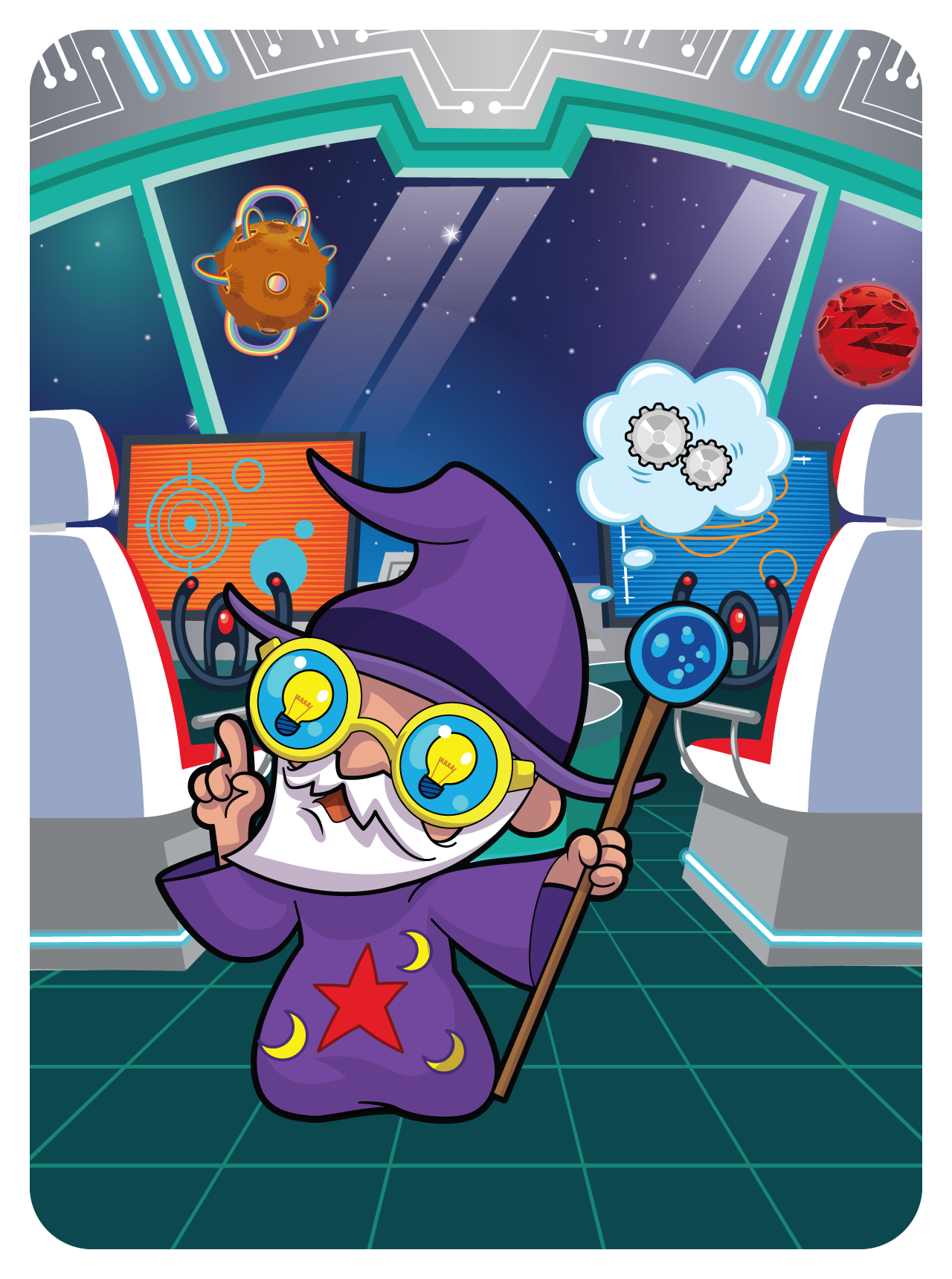 Gary Vaynerchuk - VeeFriends Series 2 - Willful Wizard #44827 - NFT # 44827