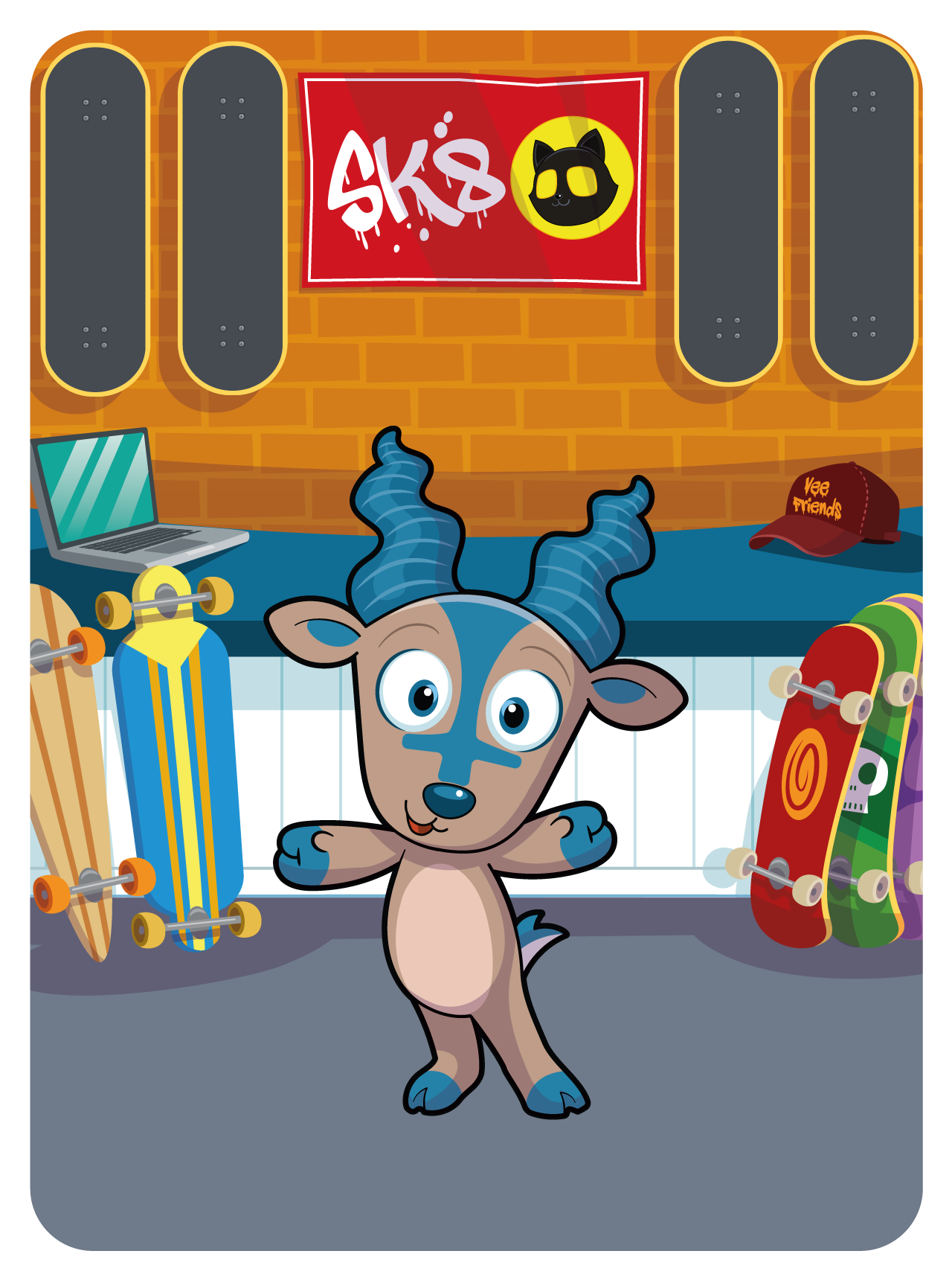 Gary Vaynerchuk - VeeFriends Series 2 - Kind Kudu #44900 - NFT # 44900