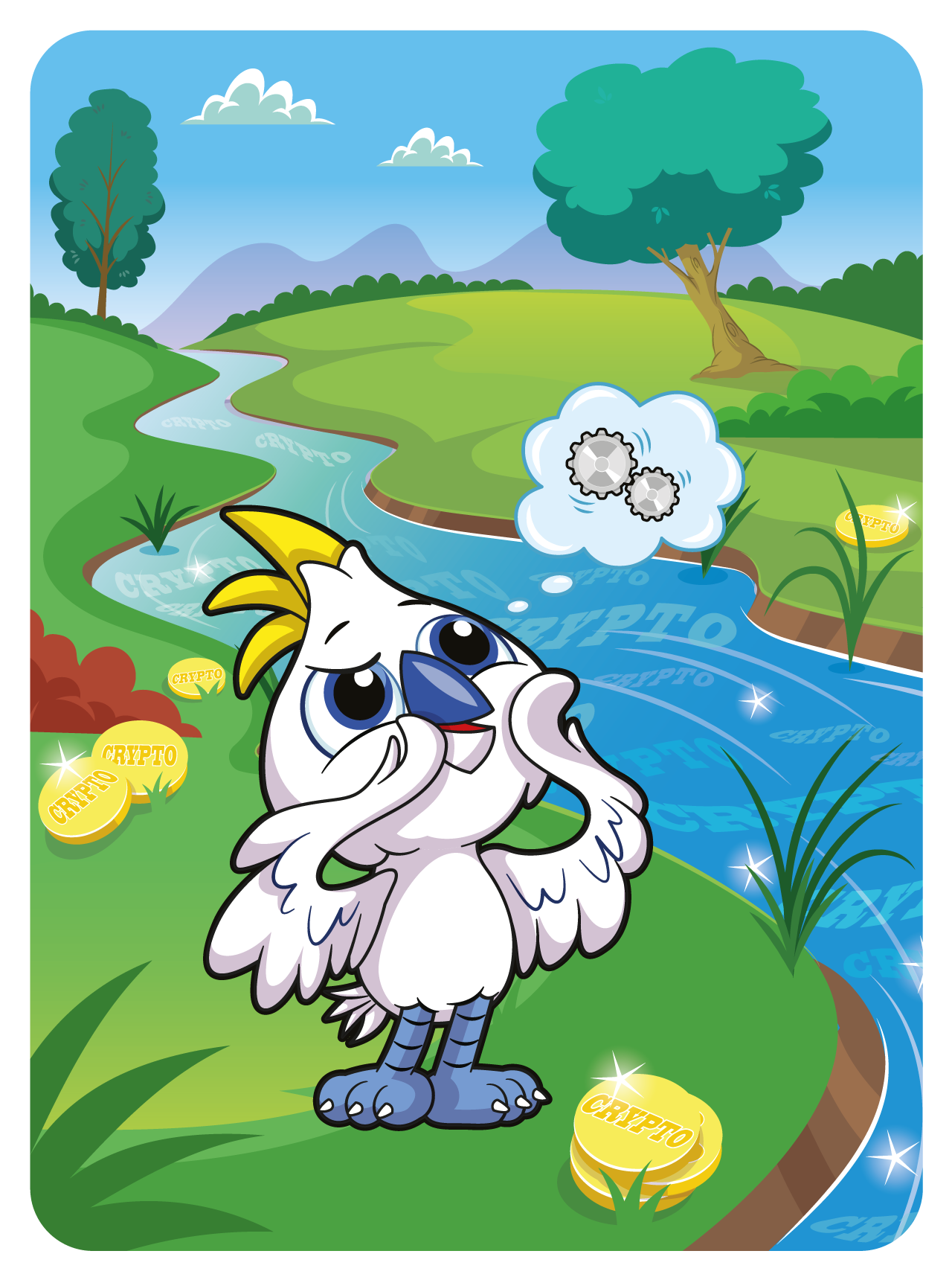 Gary Vaynerchuk - VeeFriends Series 2 - Courageous Cockatoo #44916 - NFT # 44916