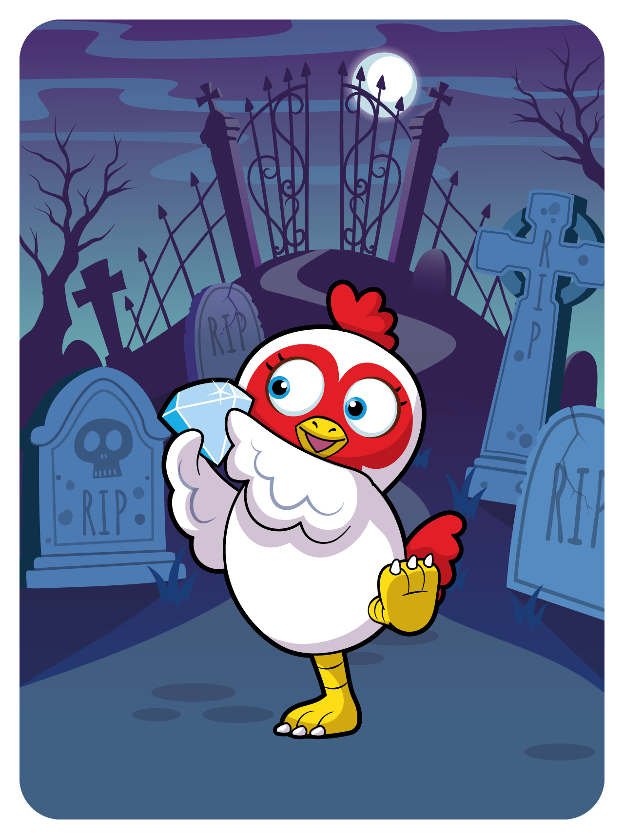 Gary Vaynerchuk - VeeFriends Series 2 - "Diamond Hands" Hen #44969 - NFT # 44969