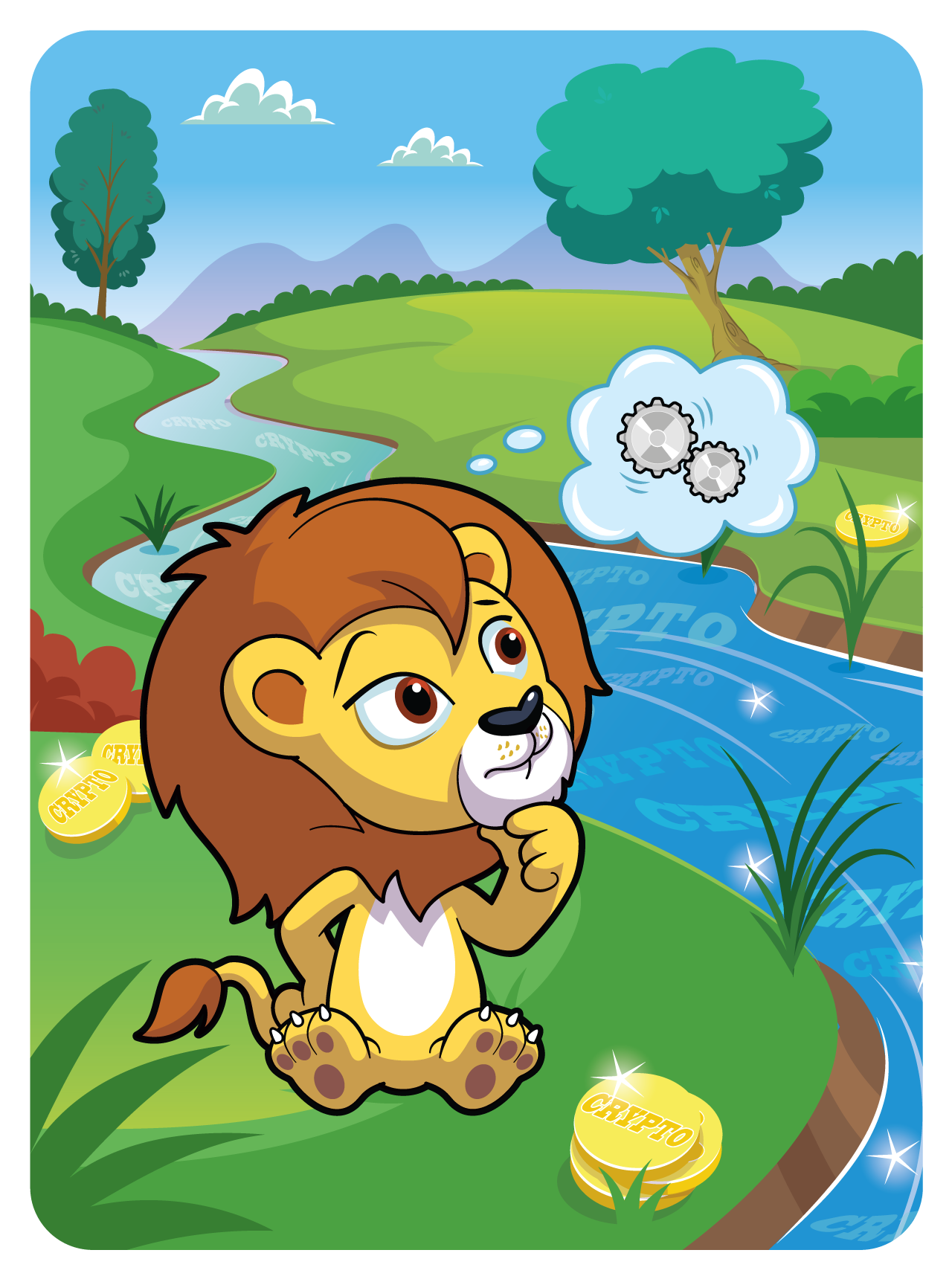 Gary Vaynerchuk - VeeFriends Series 2 - Logical Lion #45014 - NFT # 45014