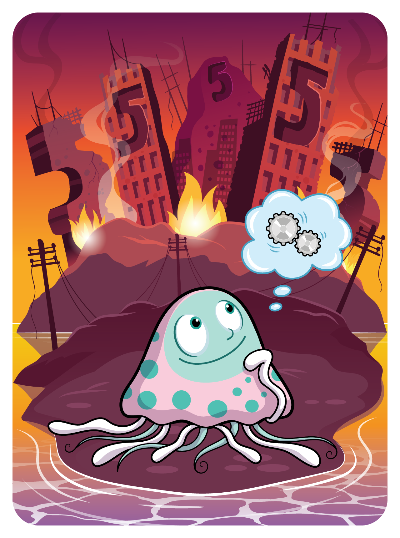 Gary Vaynerchuk - VeeFriends Series 2 - Joyous Jellyfish #45047 - NFT # 45047