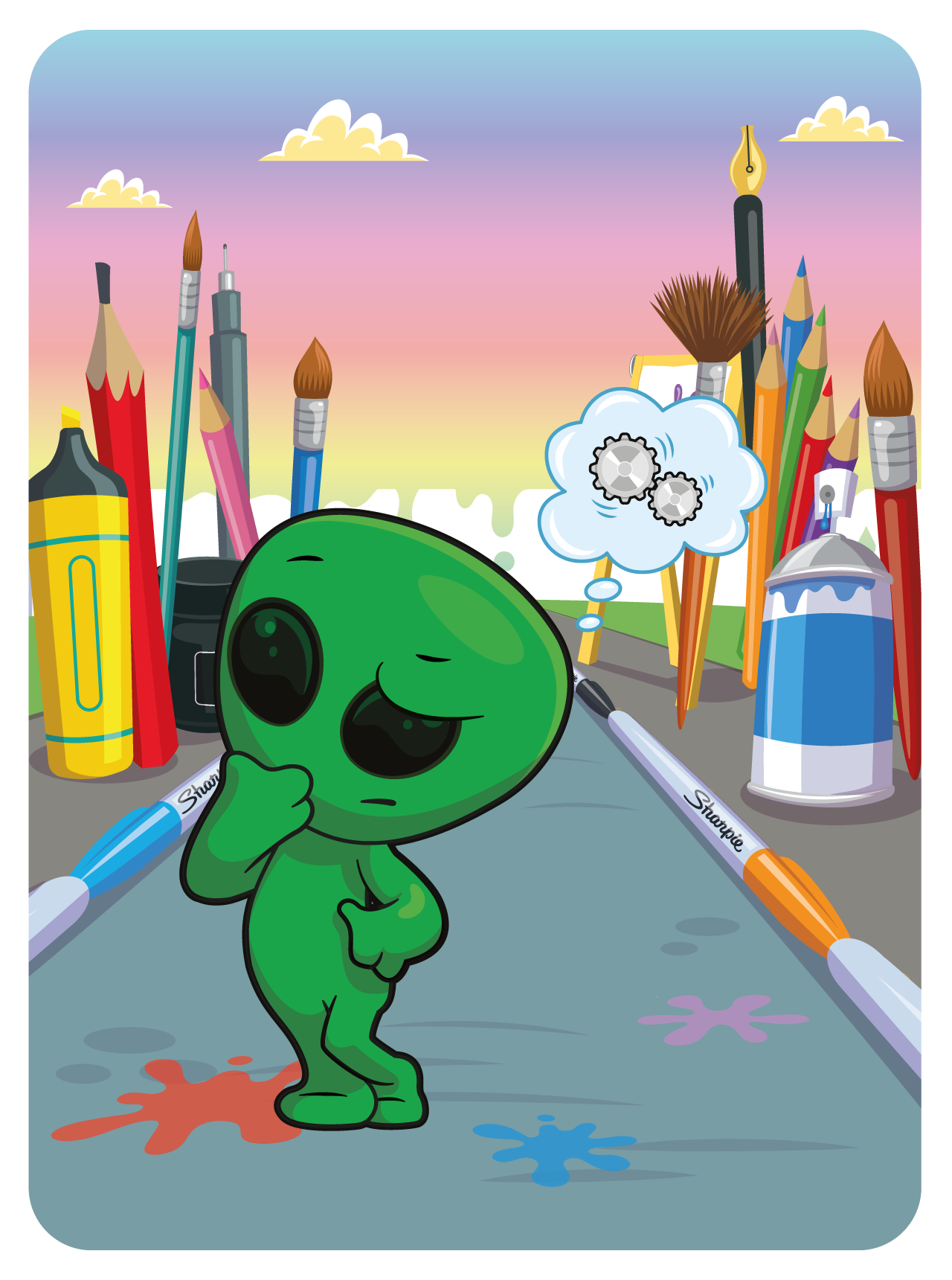 Gary Vaynerchuk - VeeFriends Series 2 - Adaptable Alien #45135 - NFT # 45135