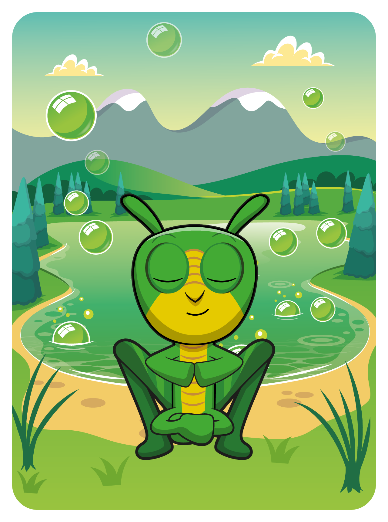 Gary Vaynerchuk - VeeFriends Series 2 - Gracious Grasshopper #45190 - NFT # 45190