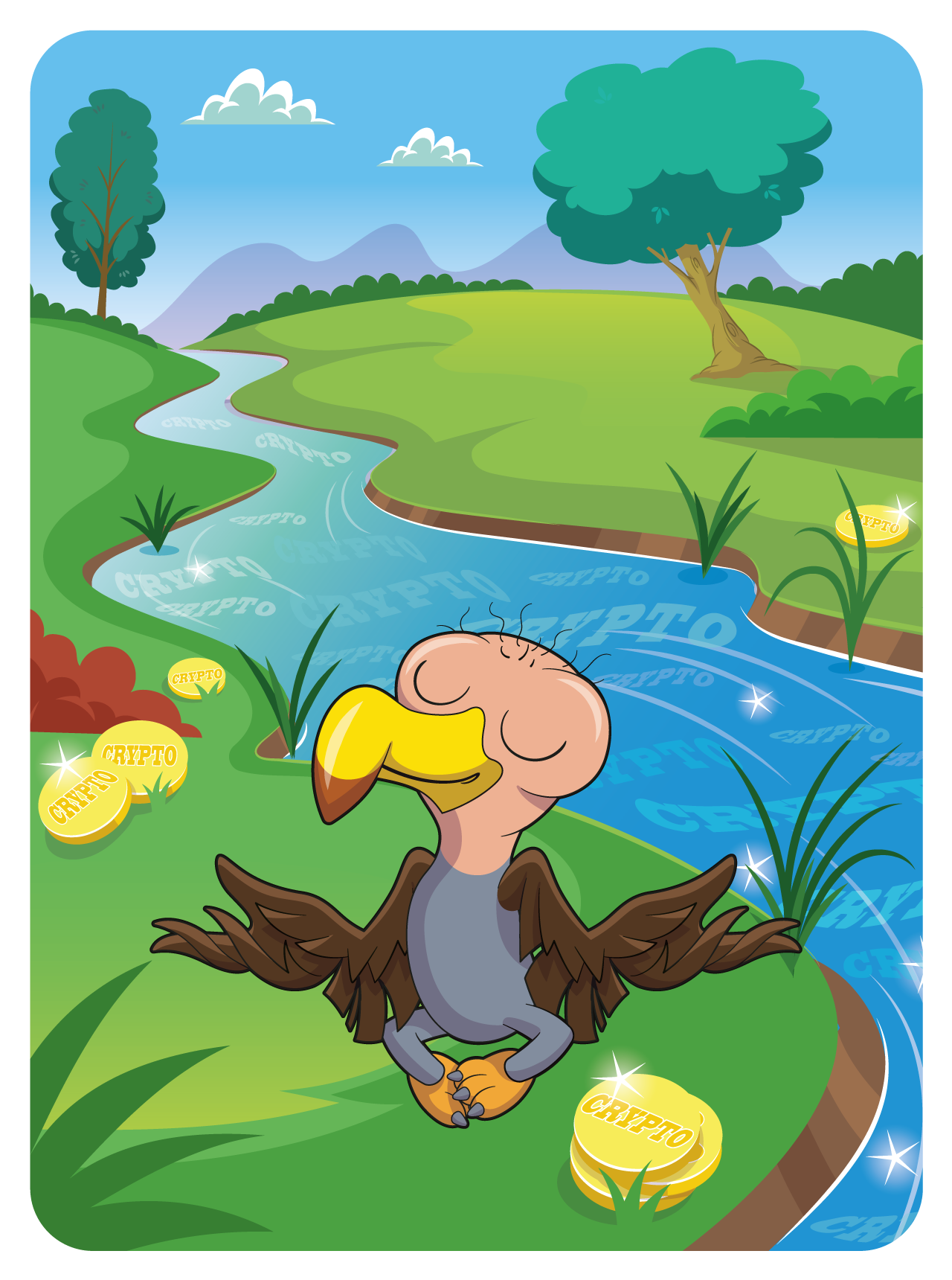 Gary Vaynerchuk - VeeFriends Series 2 - Bubbly Buzzard #45259 - NFT # 45259