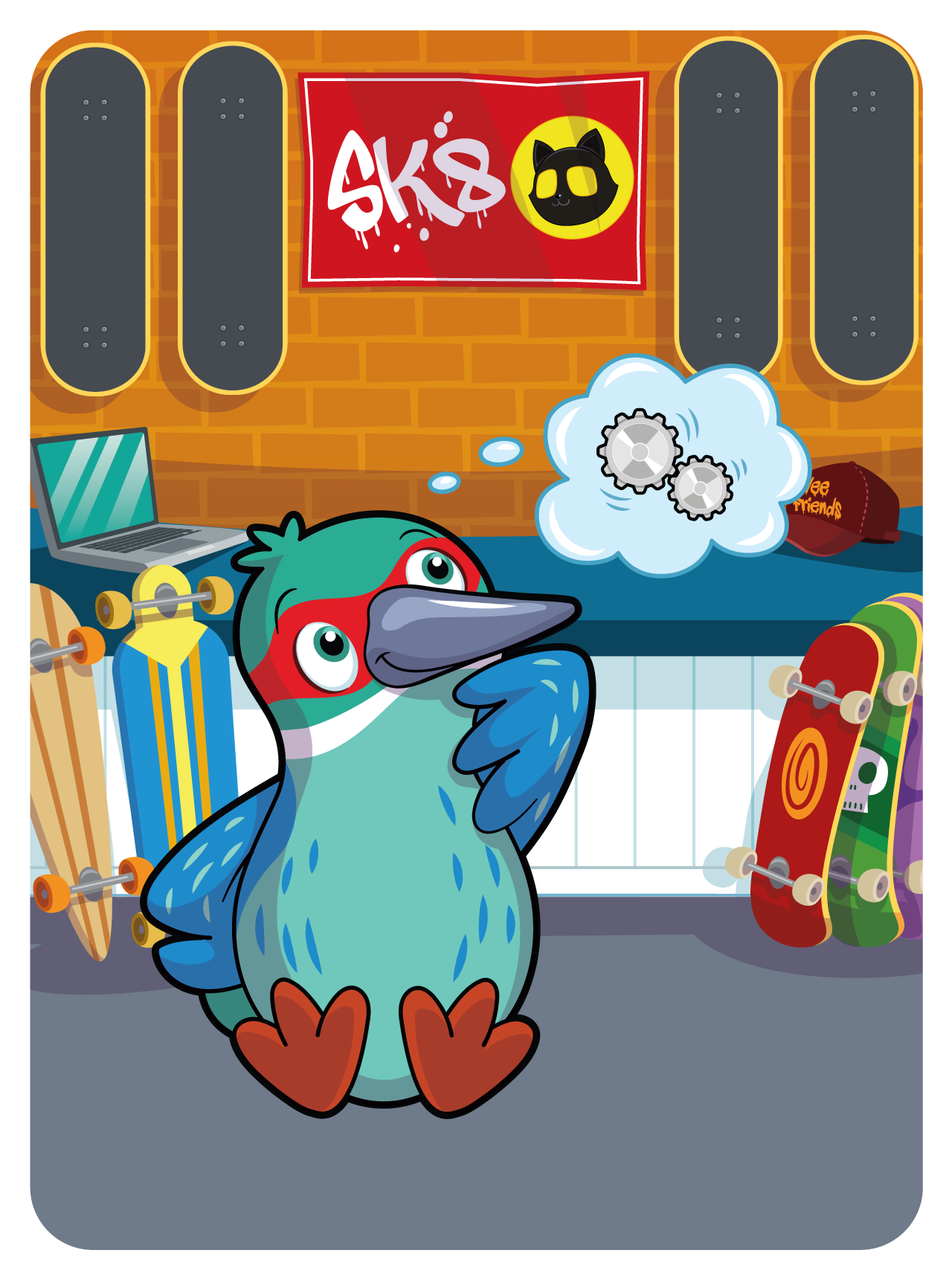 Gary Vaynerchuk - VeeFriends Series 2 - Keen Kingfisher #45310 - NFT # 45310