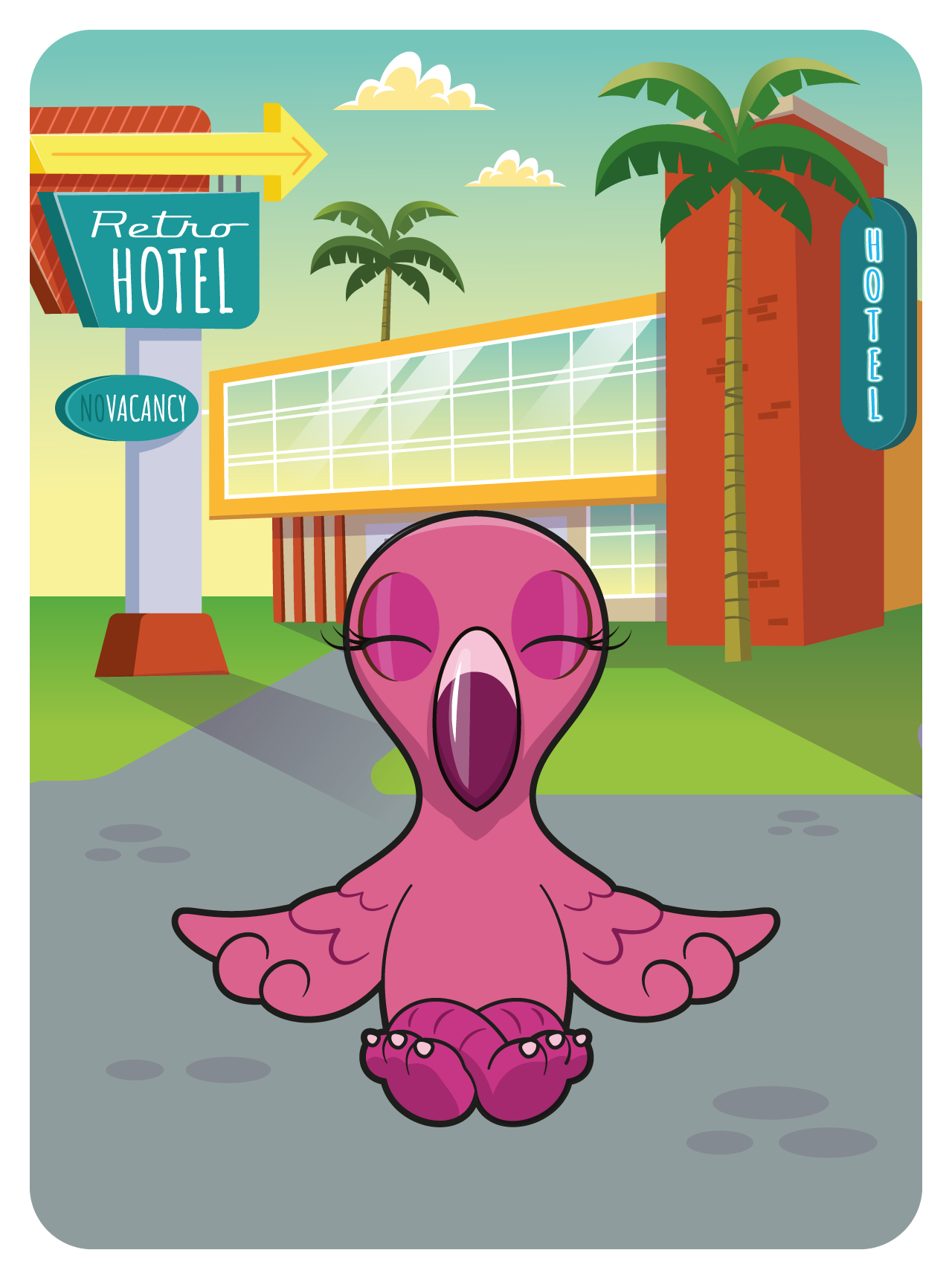 Gary Vaynerchuk - VeeFriends Series 2 - Forthright Flamingo #45333 - NFT # 45333