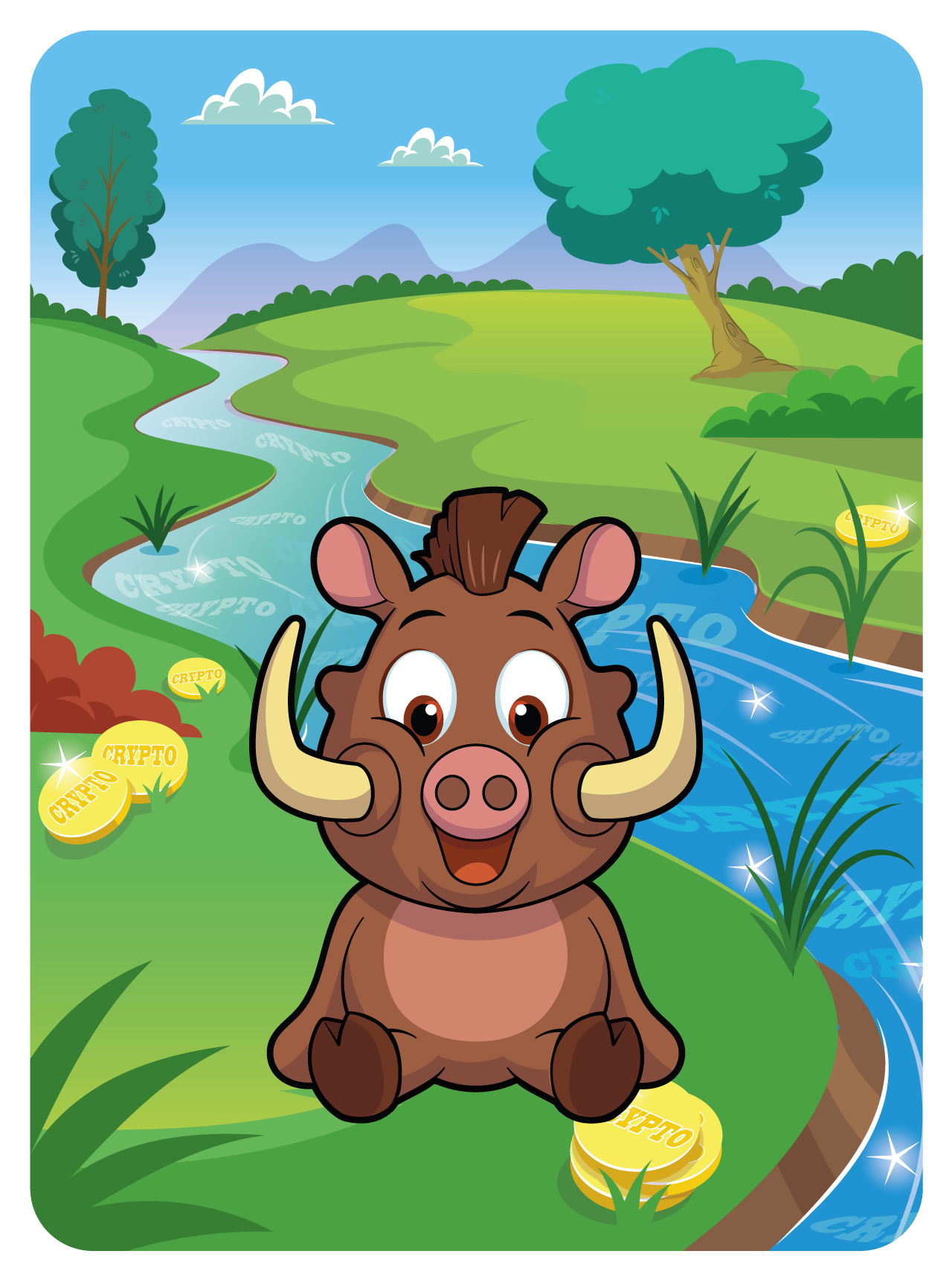 Gary Vaynerchuk - VeeFriends Series 2 - Well-Rounded Warthog #45425 - NFT # 45425