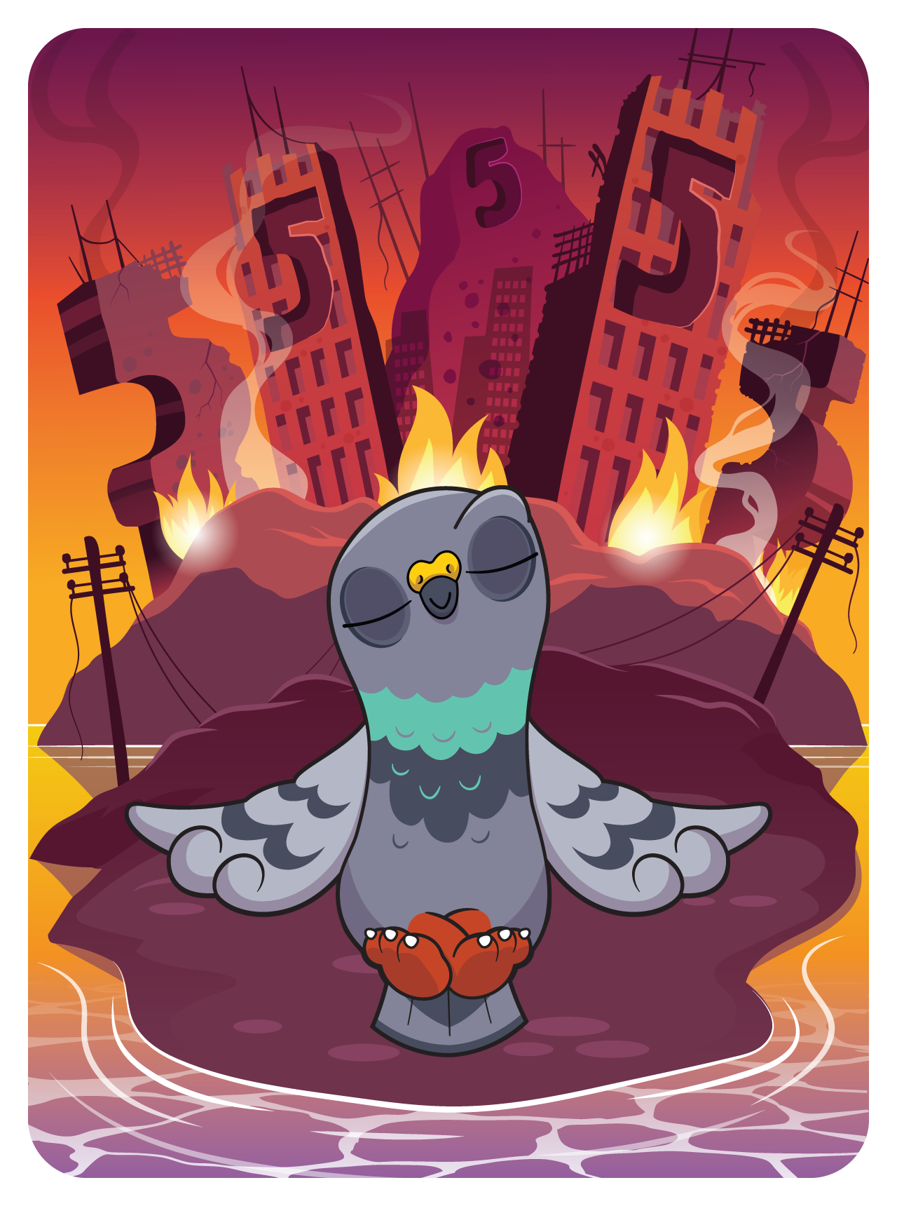 Gary Vaynerchuk - VeeFriends Series 2 - Perspective Pigeon #45428 - NFT # 45428