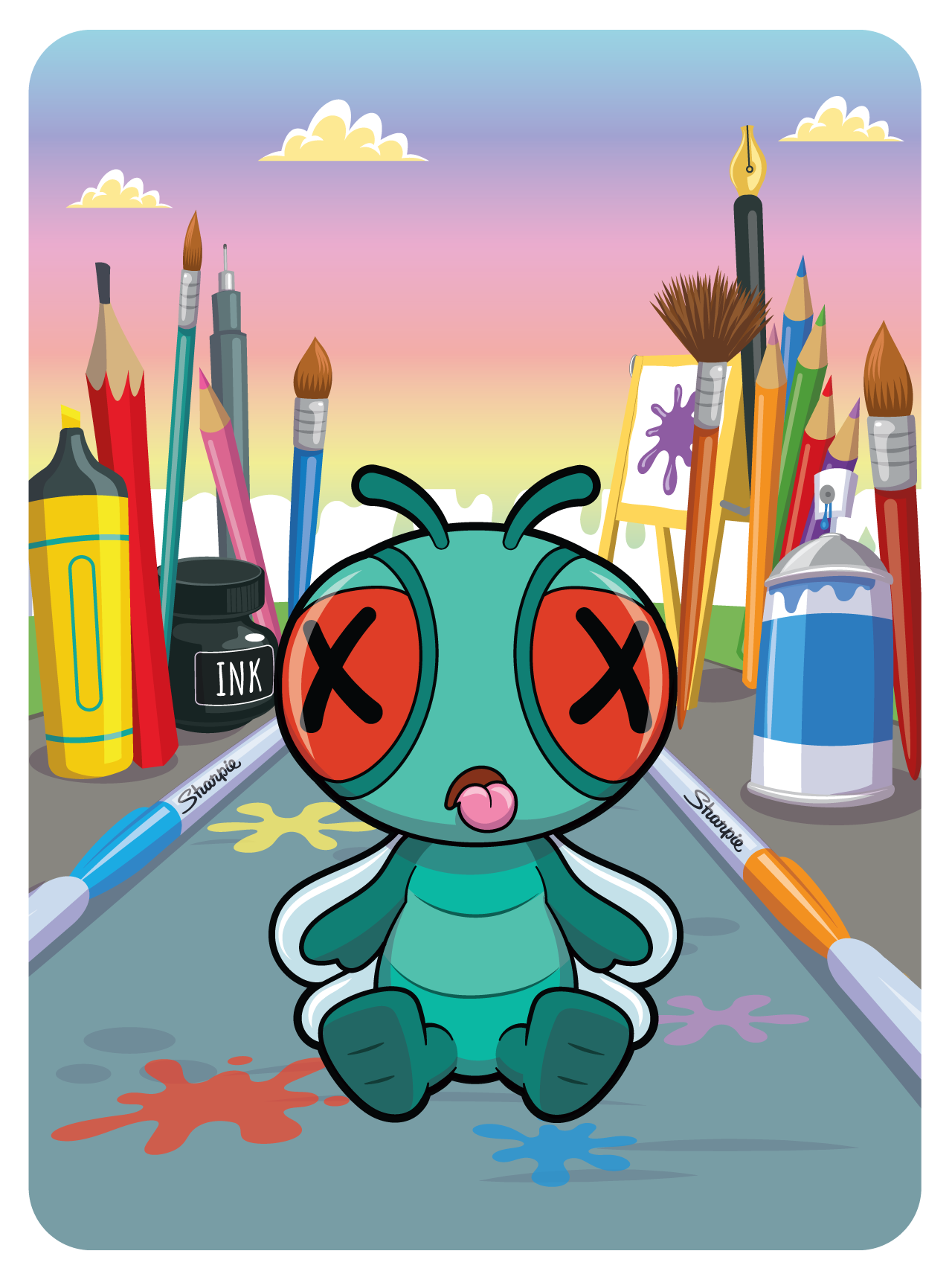 Gary Vaynerchuk - VeeFriends Series 2 - "You're Gonna Die" Fly #45445 - NFT # 45445